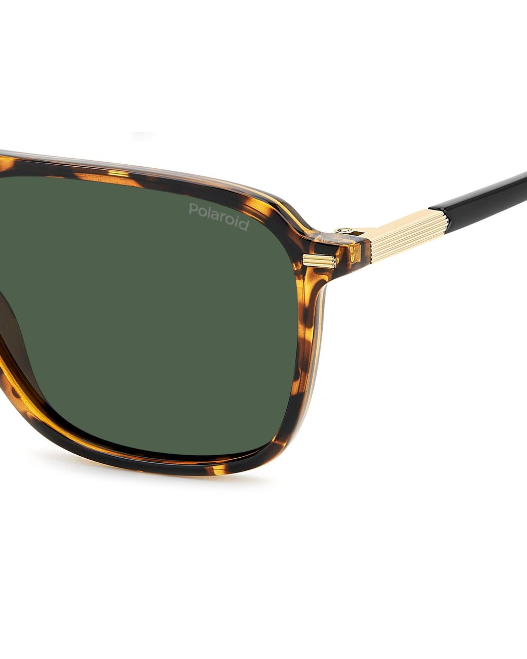Polaroid Green Pld 4182/S/X 086/Uc Sunglasses Polycarbonate Squared Polarized for men