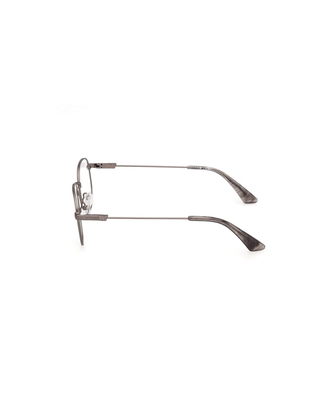 Web Black We5487 13 Optical Frames Metal Round Normal for men
