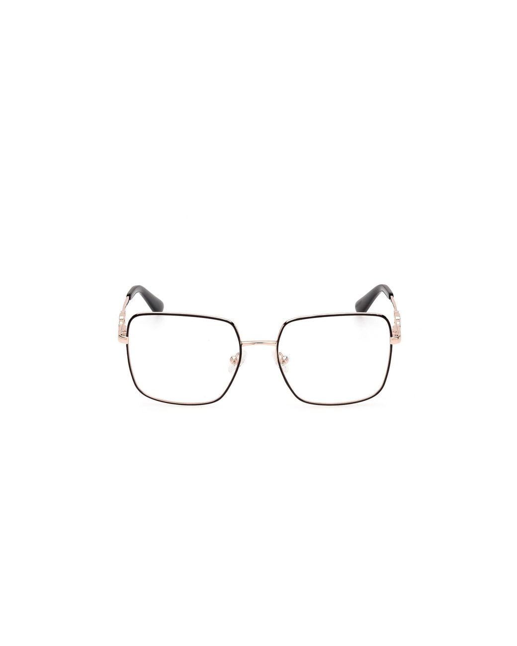 Guess Black Gu2953 005 Optical Frames Metal Squared Normal