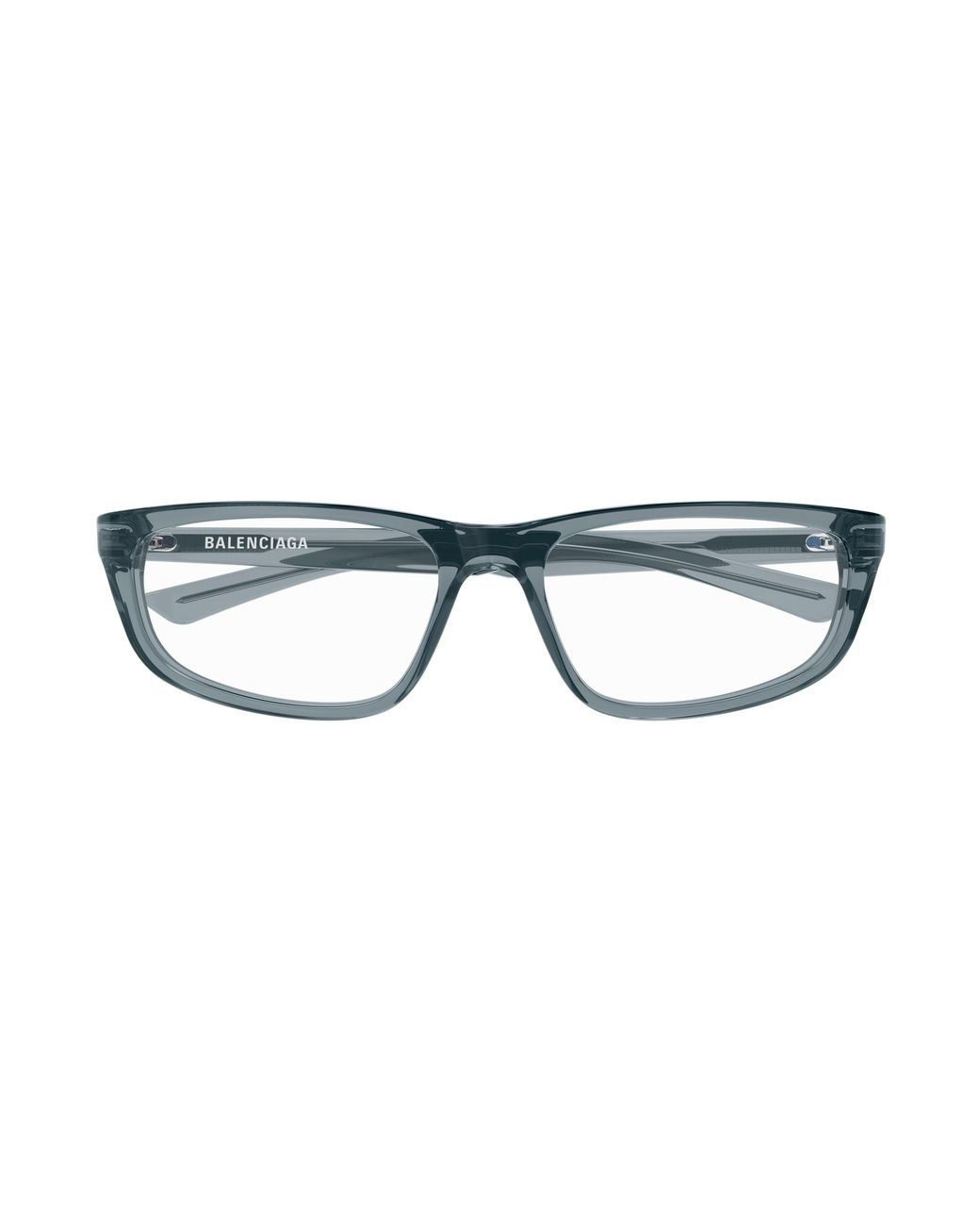 Balenciaga Black Bb0407O 004 Optical Frames Acetate Transparent Squared