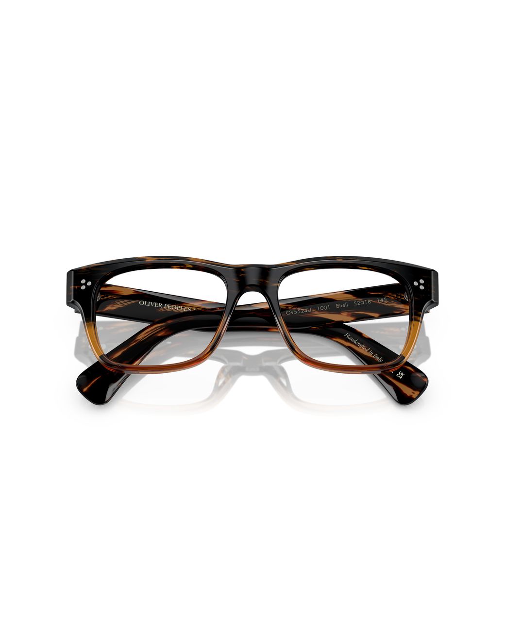 Oliver Peoples Black Ov5524U Birell 1001 Optical Frames Acetate Transparent Pillow Normal