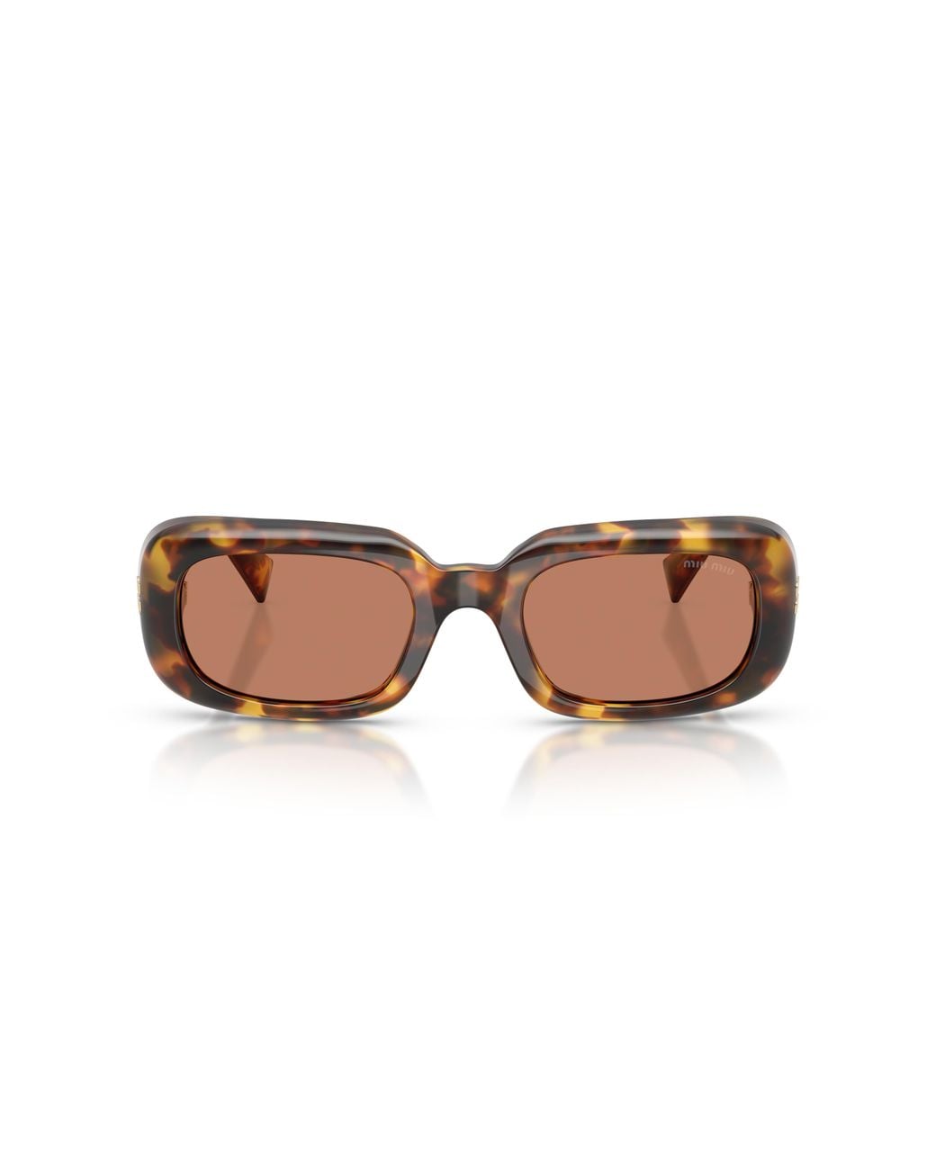 Miu Miu Black Mu B13S 14L90Q Sunglasses Acetate Squared Normal