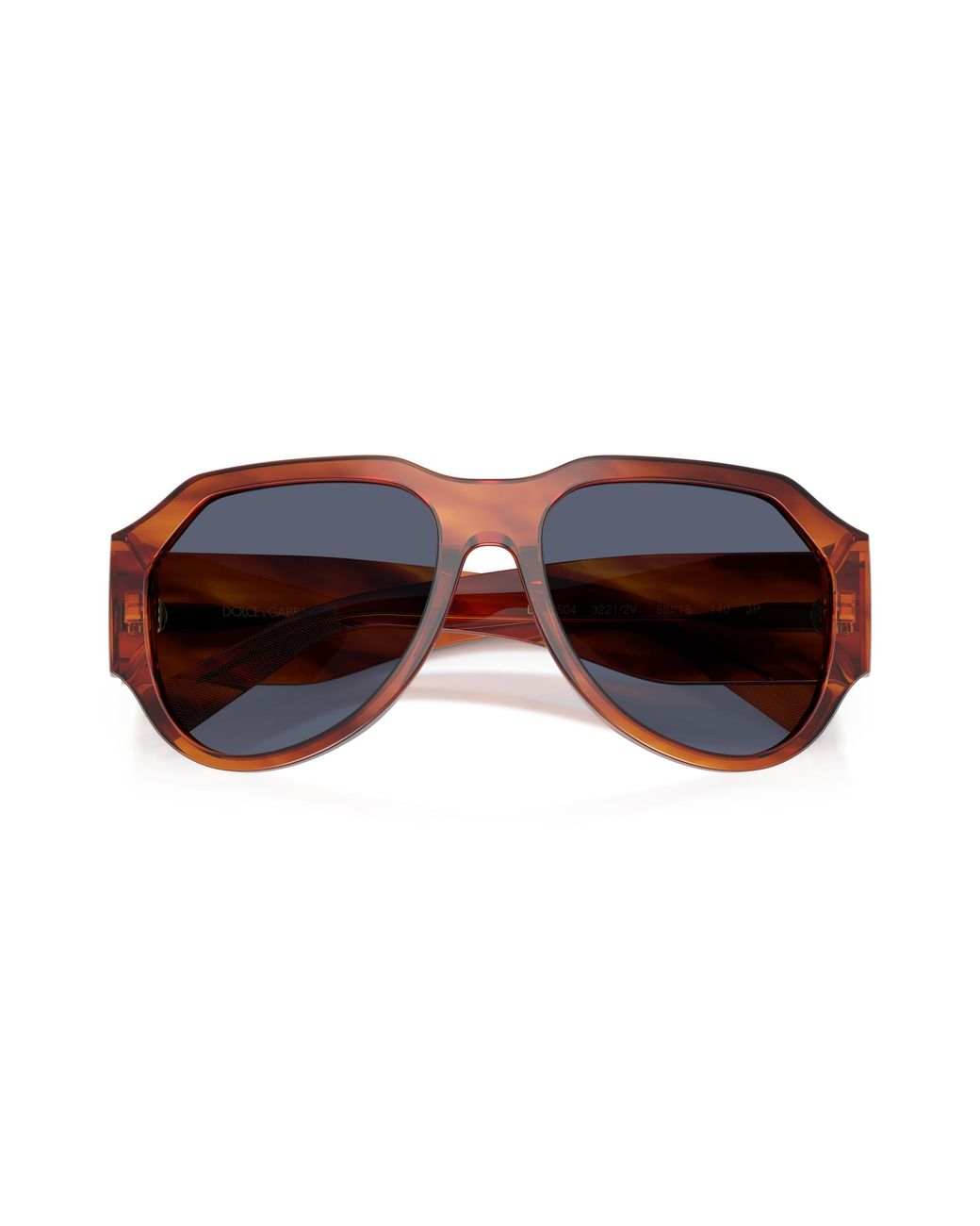 Dolce & Gabbana Black Dg4504 32212V Sunglasses Acetate Pilot Polarized for men
