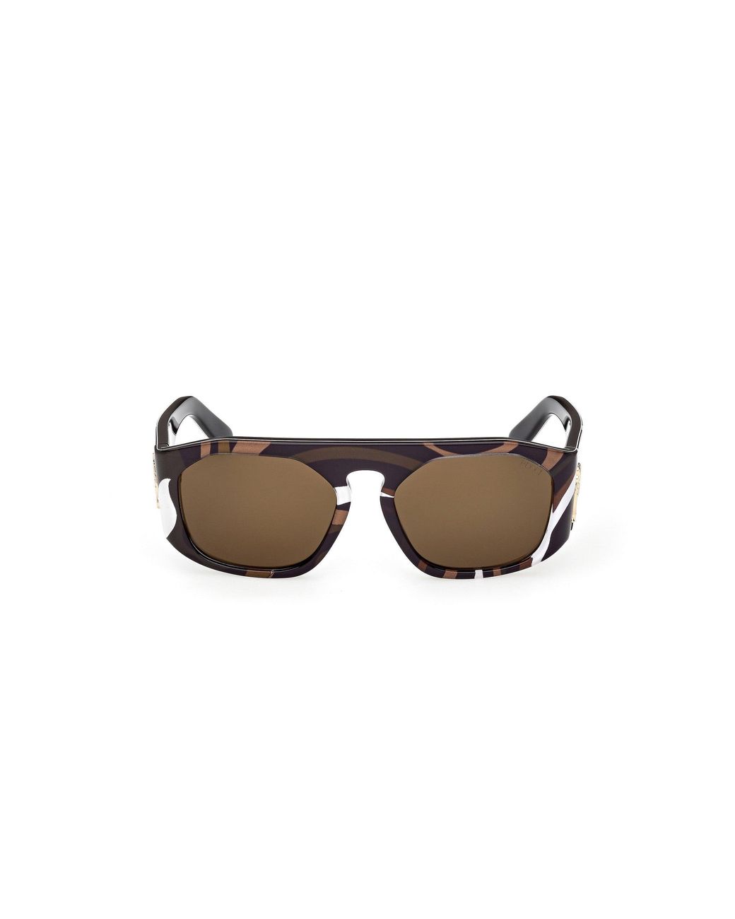 Emilio Pucci Black Ep0242 99E Sunglasses Acetate Squared Normal