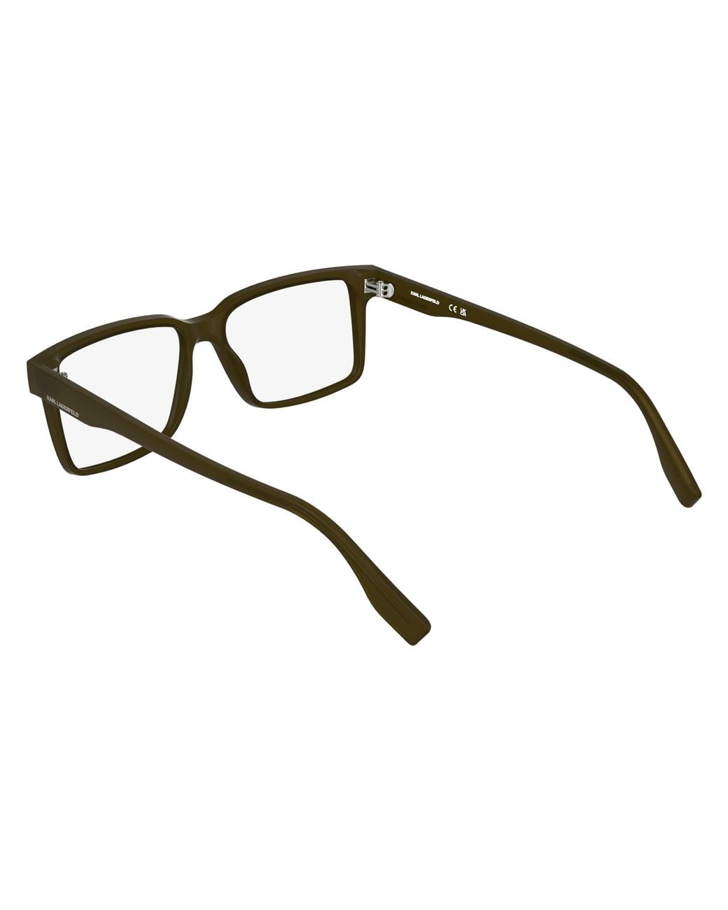 Karl Lagerfeld Black Kl6236 002 Optical Frames Bio-Injected Squared Normal for men