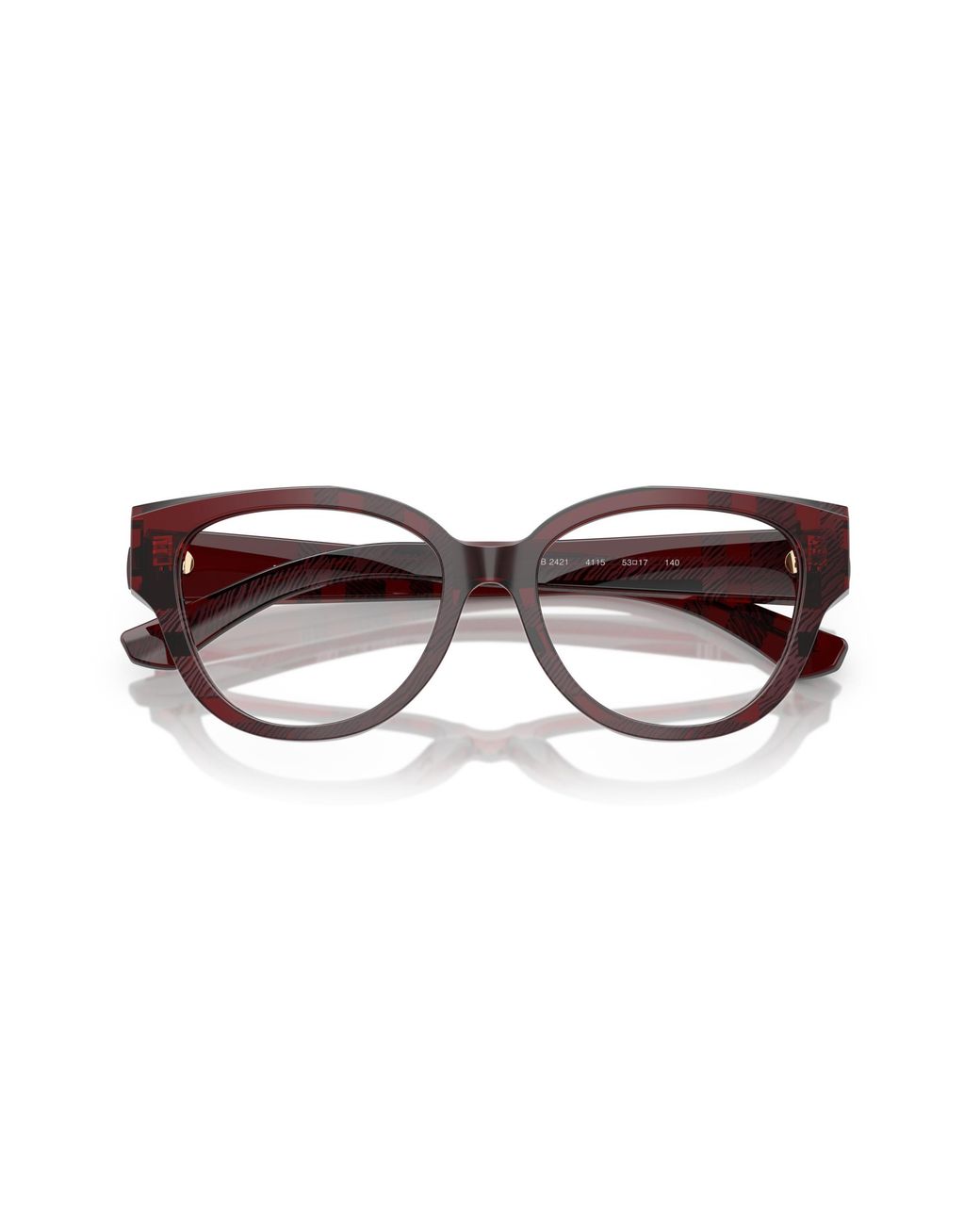 Burberry Black Be2421 4115 Optical Frames Acetate Pantos Normal