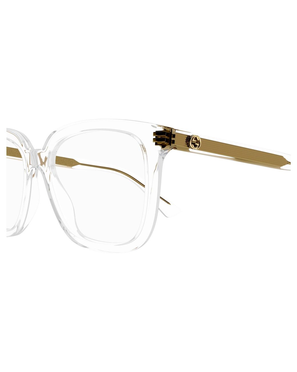 Gucci Black Gg1319O 003 Optical Frames Acetate Squared