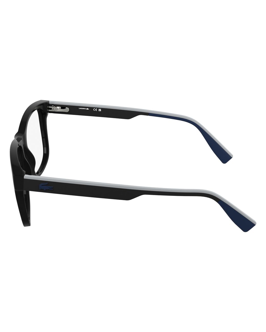Lacoste Black L4004 001 Optical Frames Bio-Injected Squared Normal for men
