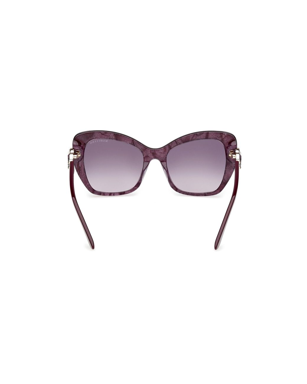 Guess Black Gm00032 83Z Sunglasses Acetate Butterfly Normal