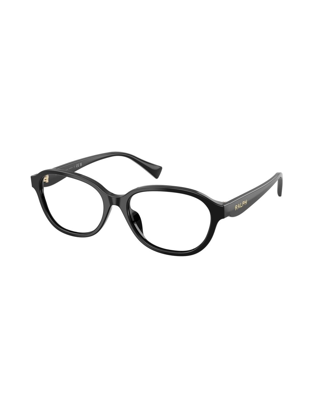 Ralph Lauren Black Ra7203U 5001 Optical Frames Acetate Transparent Pillow Normal