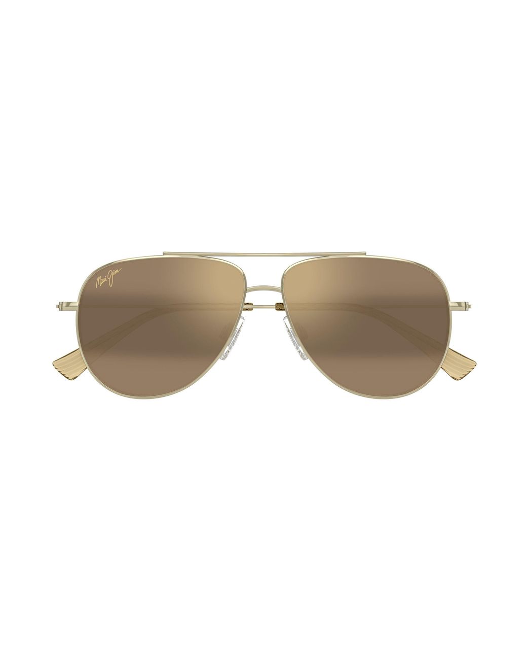 Maui Jim Black Mj0589S 003 Sunglasses Metal Bronze Pilot