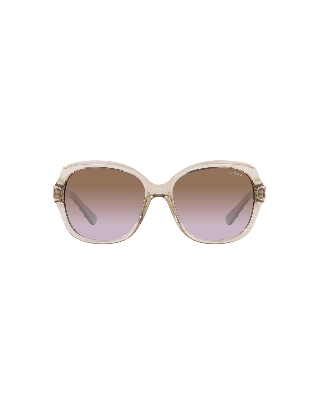 Vogue Eyewear Black Vo2871S 299068 Sunglasses Injected Squared Normal Shaded