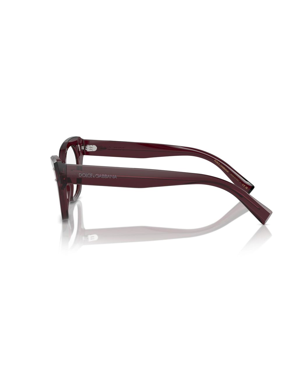 Dolce & Gabbana Black Dg3385 3045 Optical Frames Acetate Transparent Cat Eye Normal