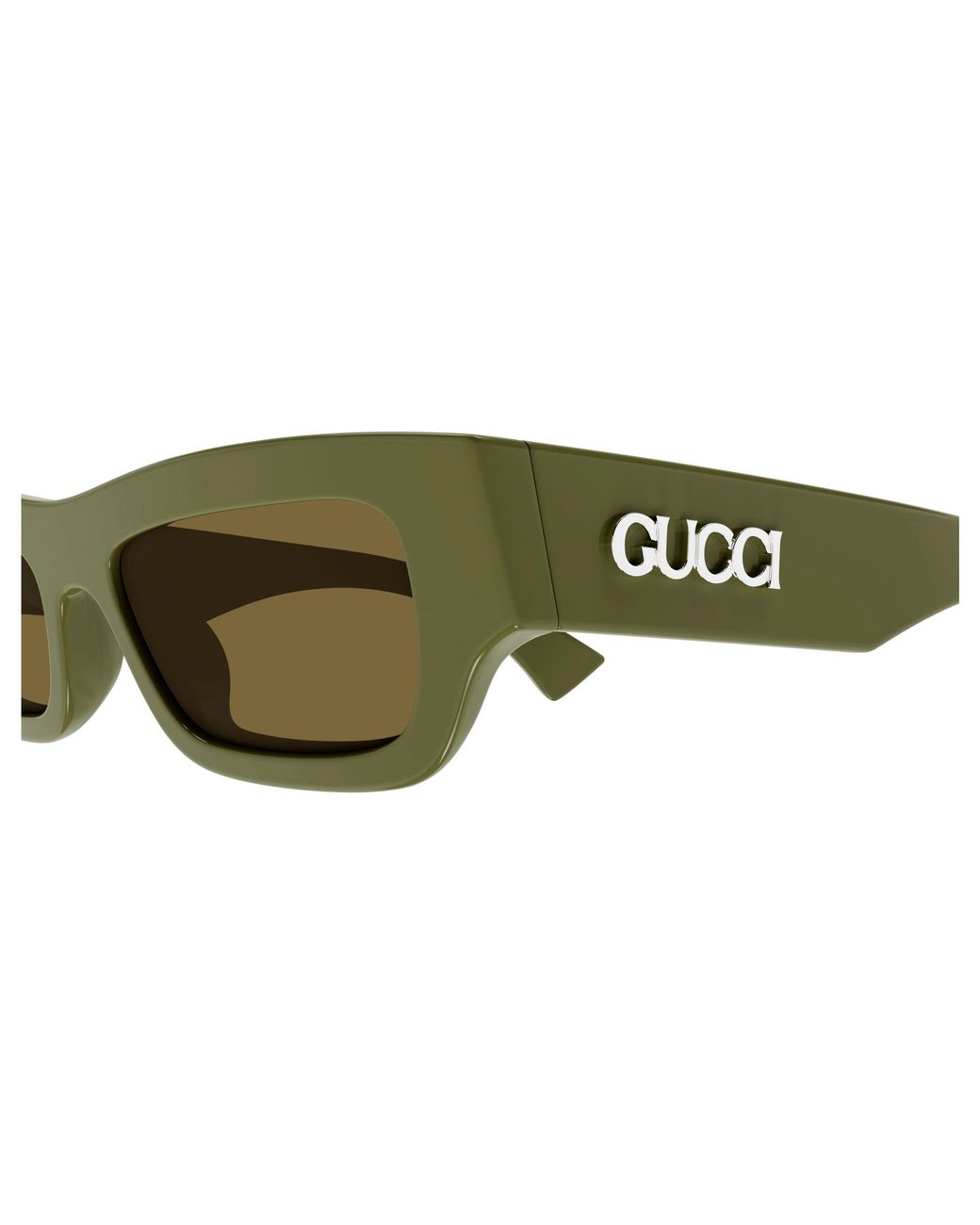 Gucci Green Gg1839S 004 Sunglasses Acetate Squared for men