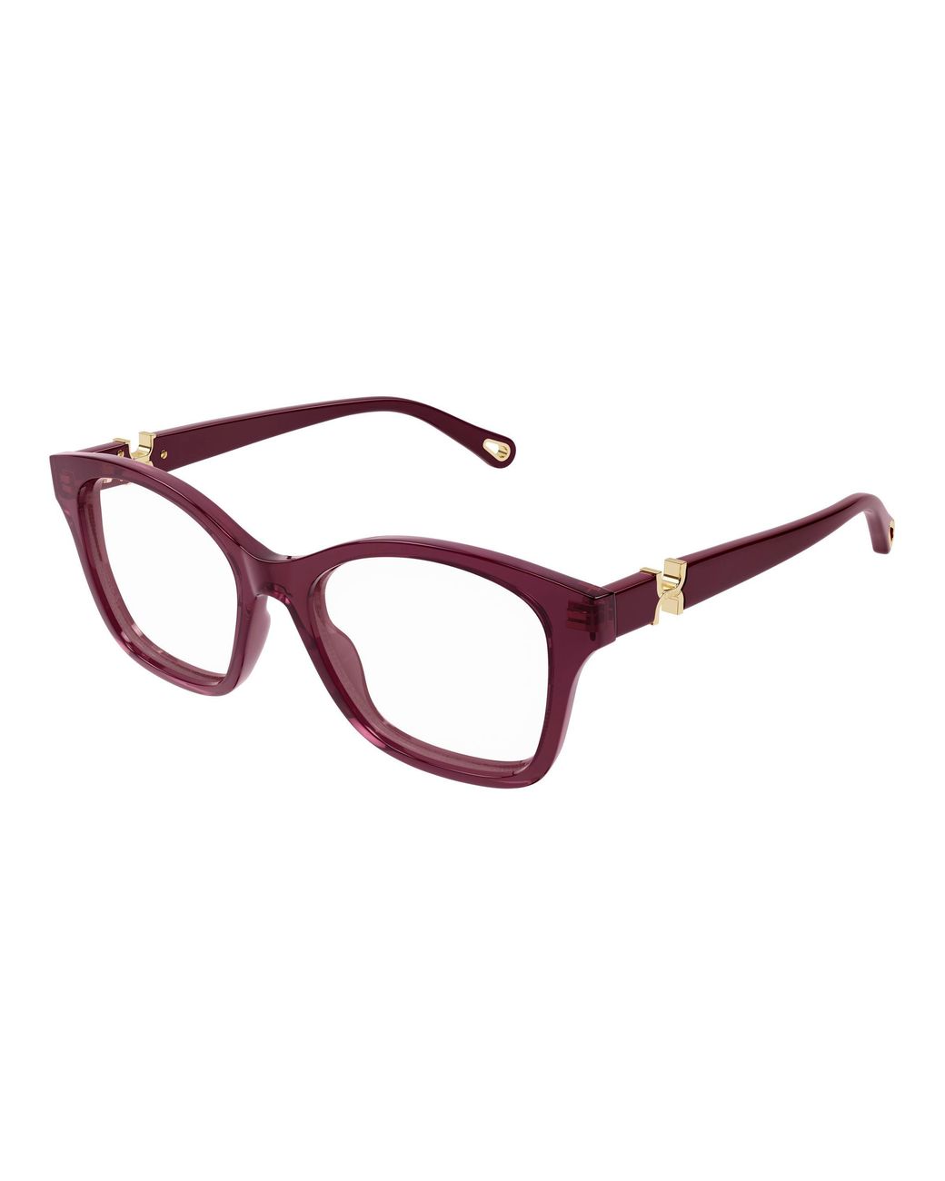 Chloé Black Ch0334O 010 Optical Frames Acetate Transparent Cat Eye