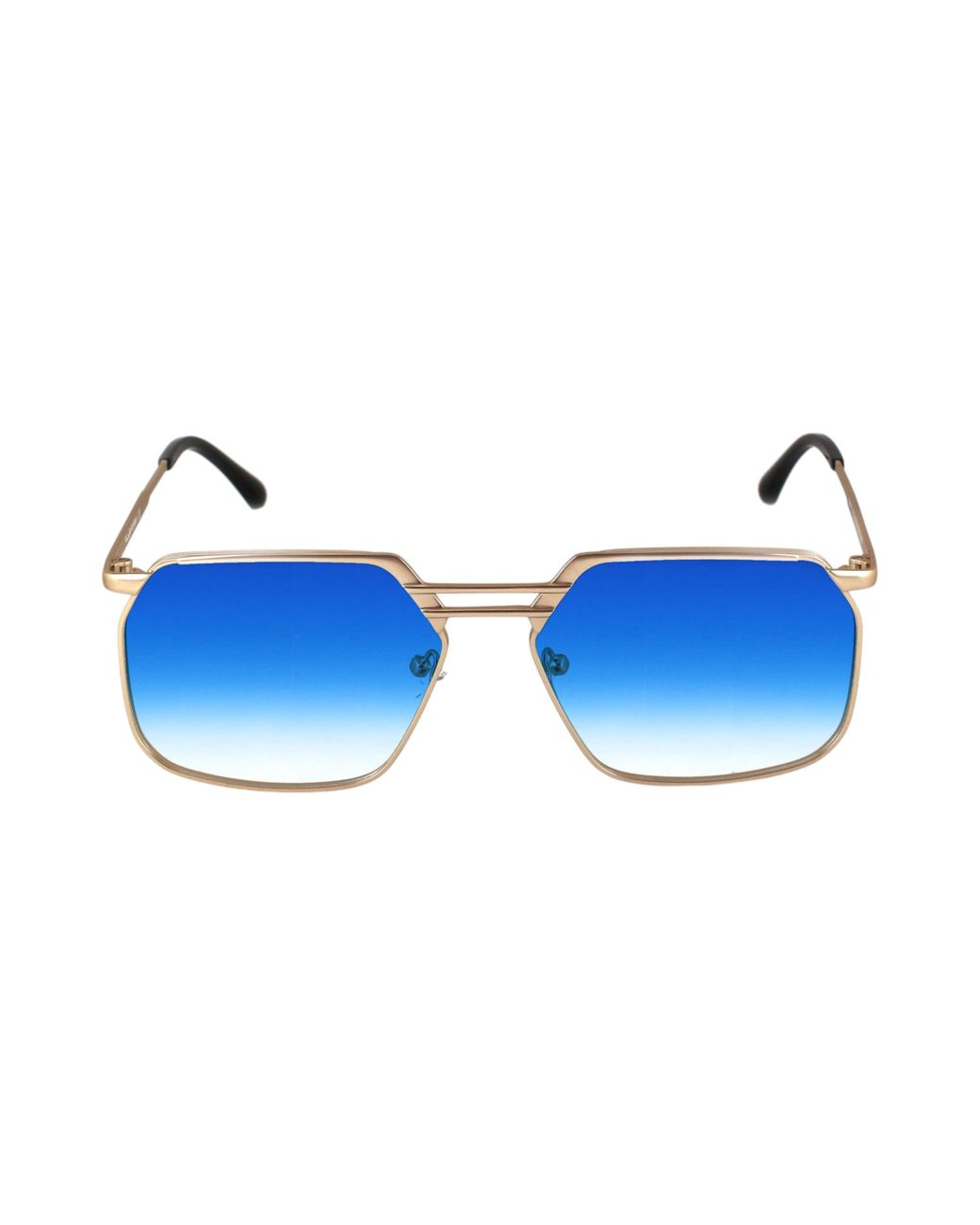 Xlab Blue Moorea Sunglasses Metal Light Oversize Shaded