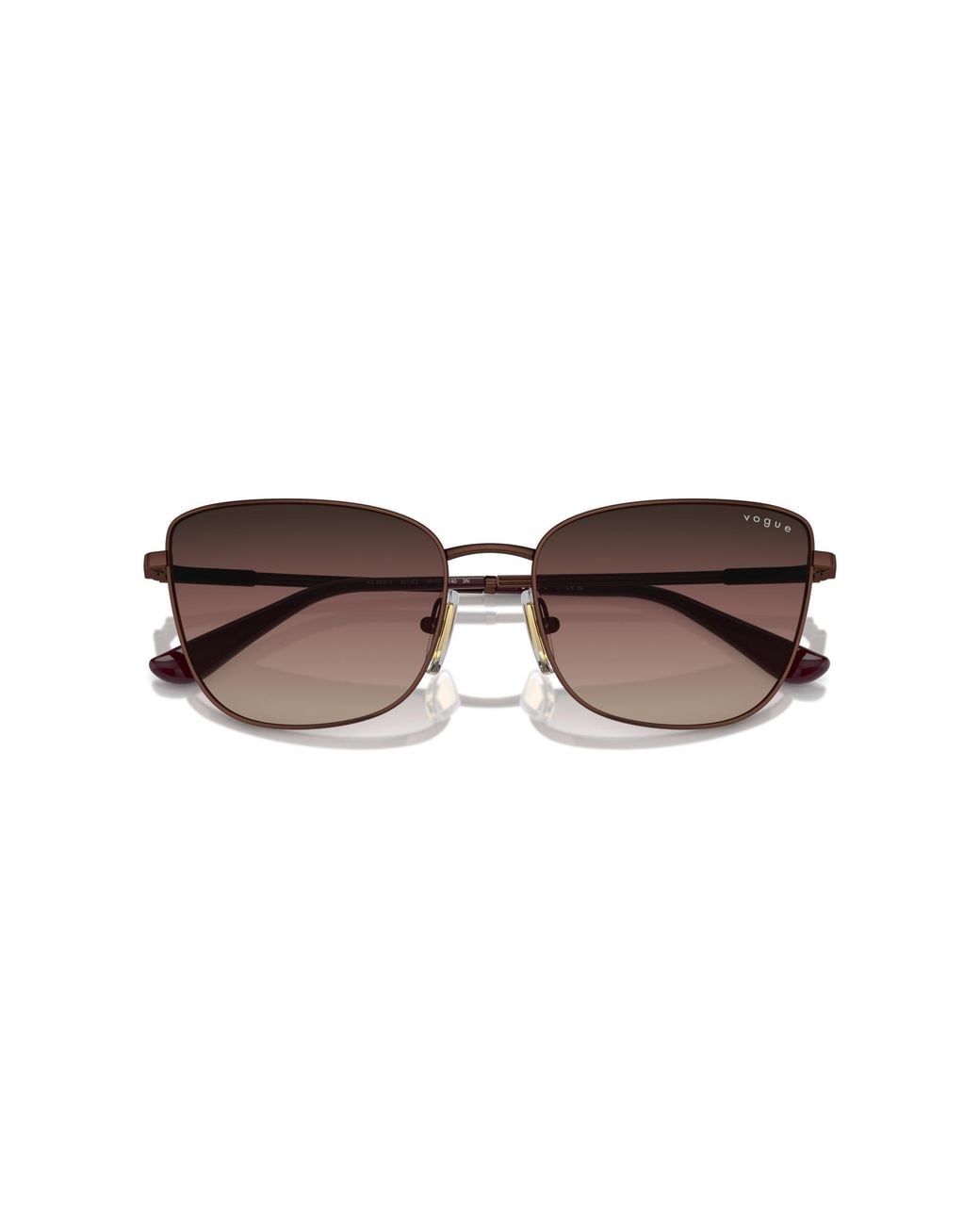 Vogue Eyewear Black Vo4308S 5074E2 Sunglasses Metal Butterfly Normal Shaded
