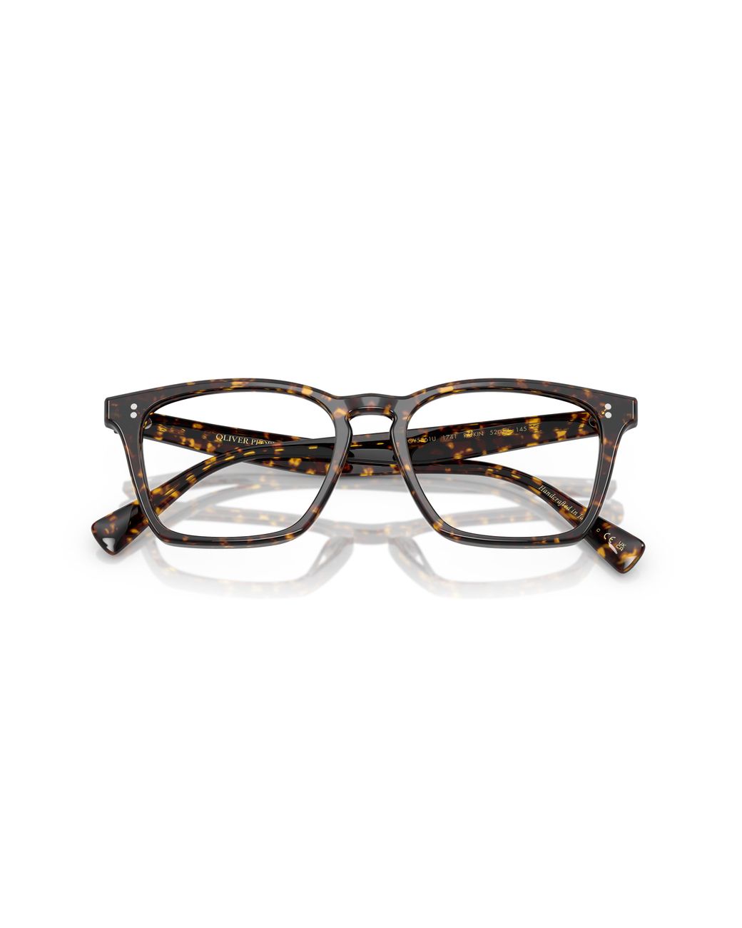 Oliver Peoples Black Ov5561U Rafkin 1741 Optical Frames Acetate Transparent Squared Normal for men