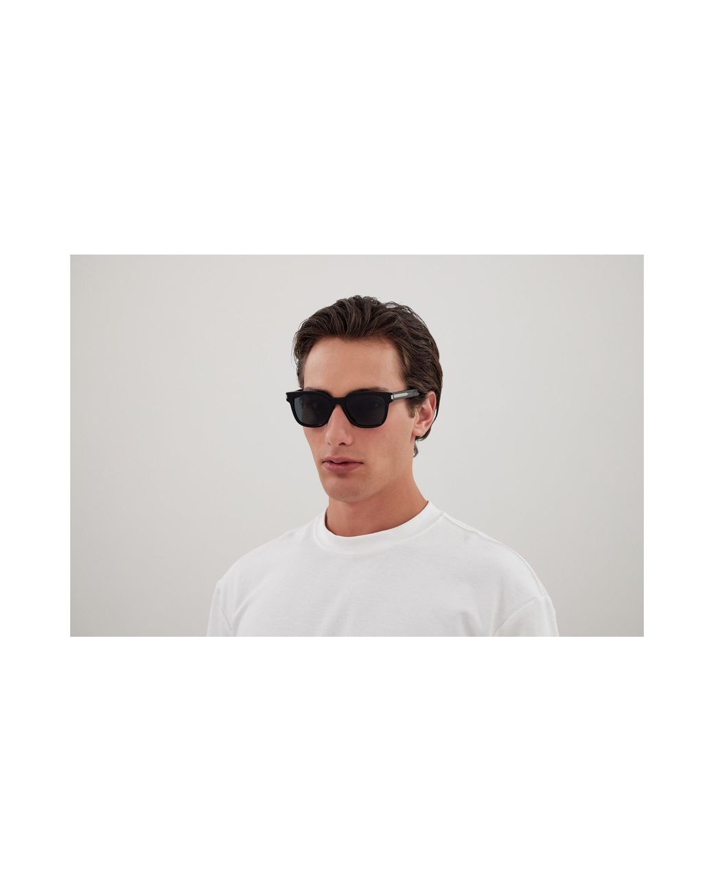 Saint Laurent Black Sl 711 001 Sunglasses Acetate Squared for men