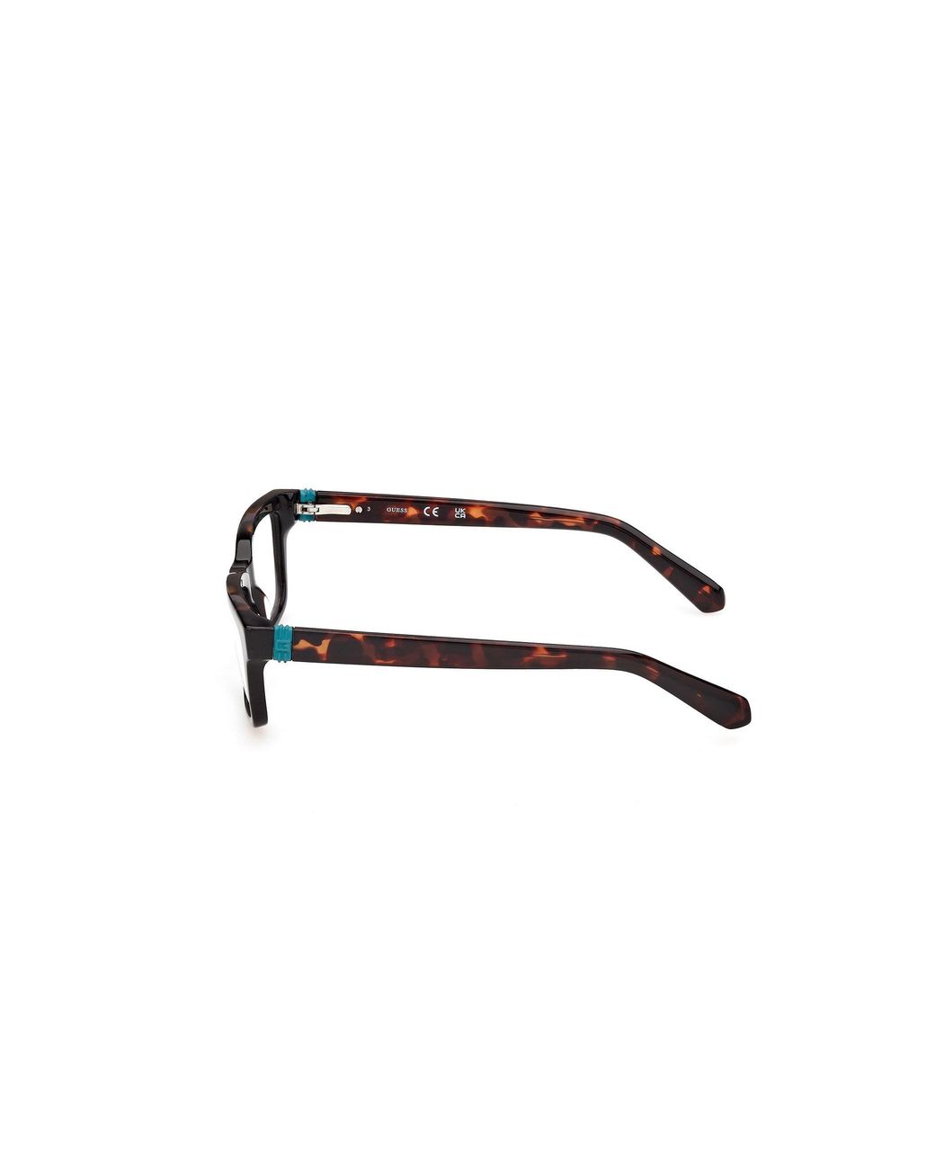 Guess Black Gu50393 52 Optical Frames Acetate Squared Normal
