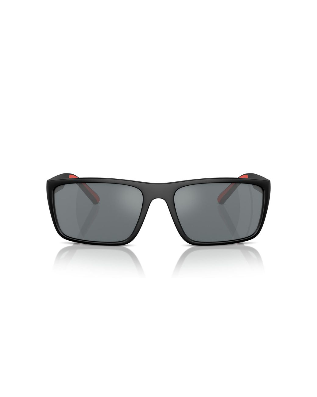 FERRARI SCUDERIA Black Fz6003U 504/6G Sunglasses Injected Squared Mirrored Mirror for men
