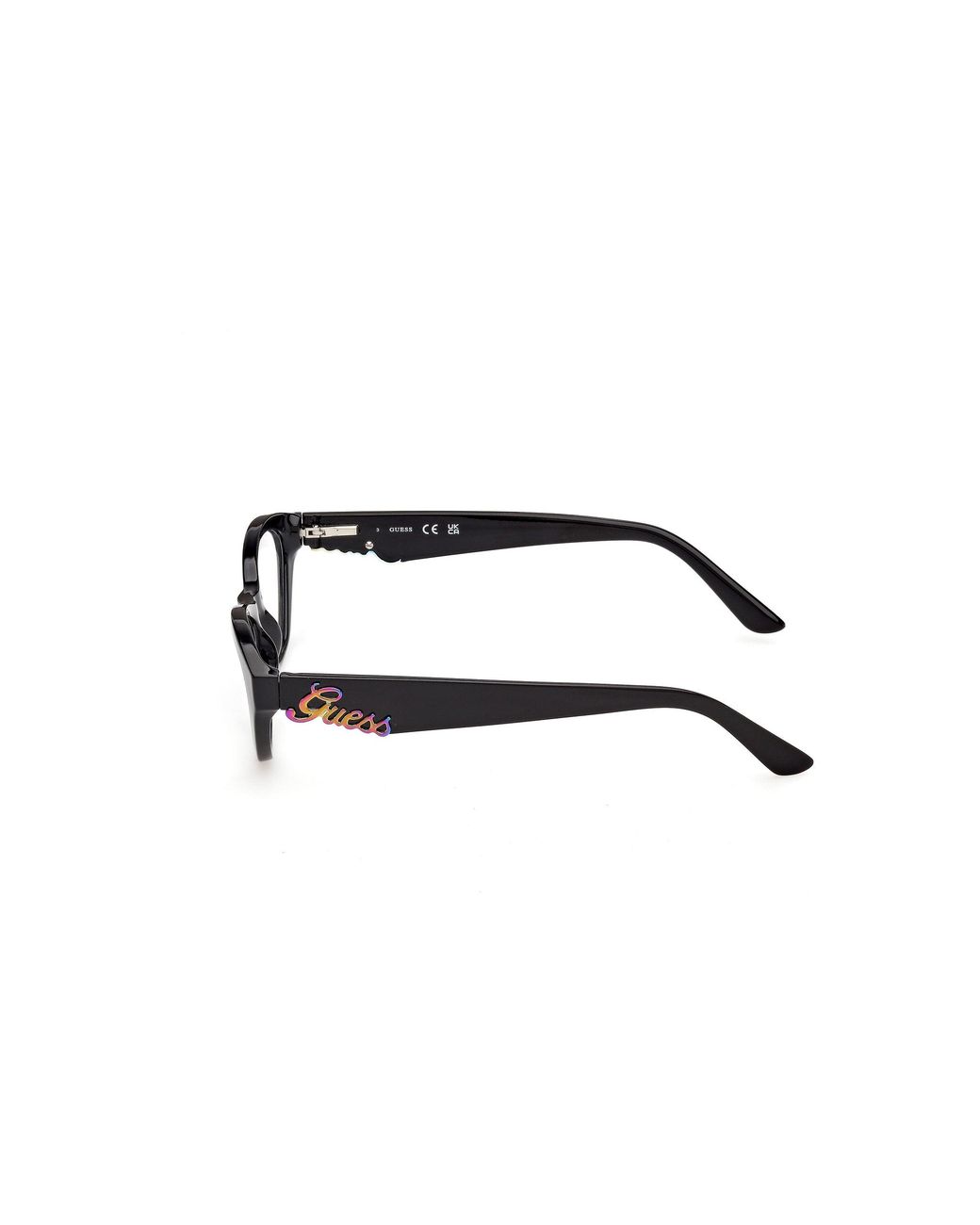 Guess Black Gu50389 1 Optical Frames Injected Cat Eye Normal