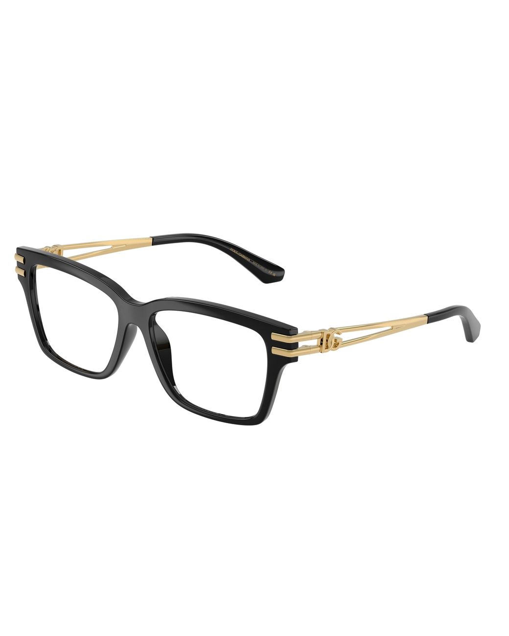 Dolce & Gabbana Black Dg5117 501 Optical Frames Injected Transparent Squared Normal