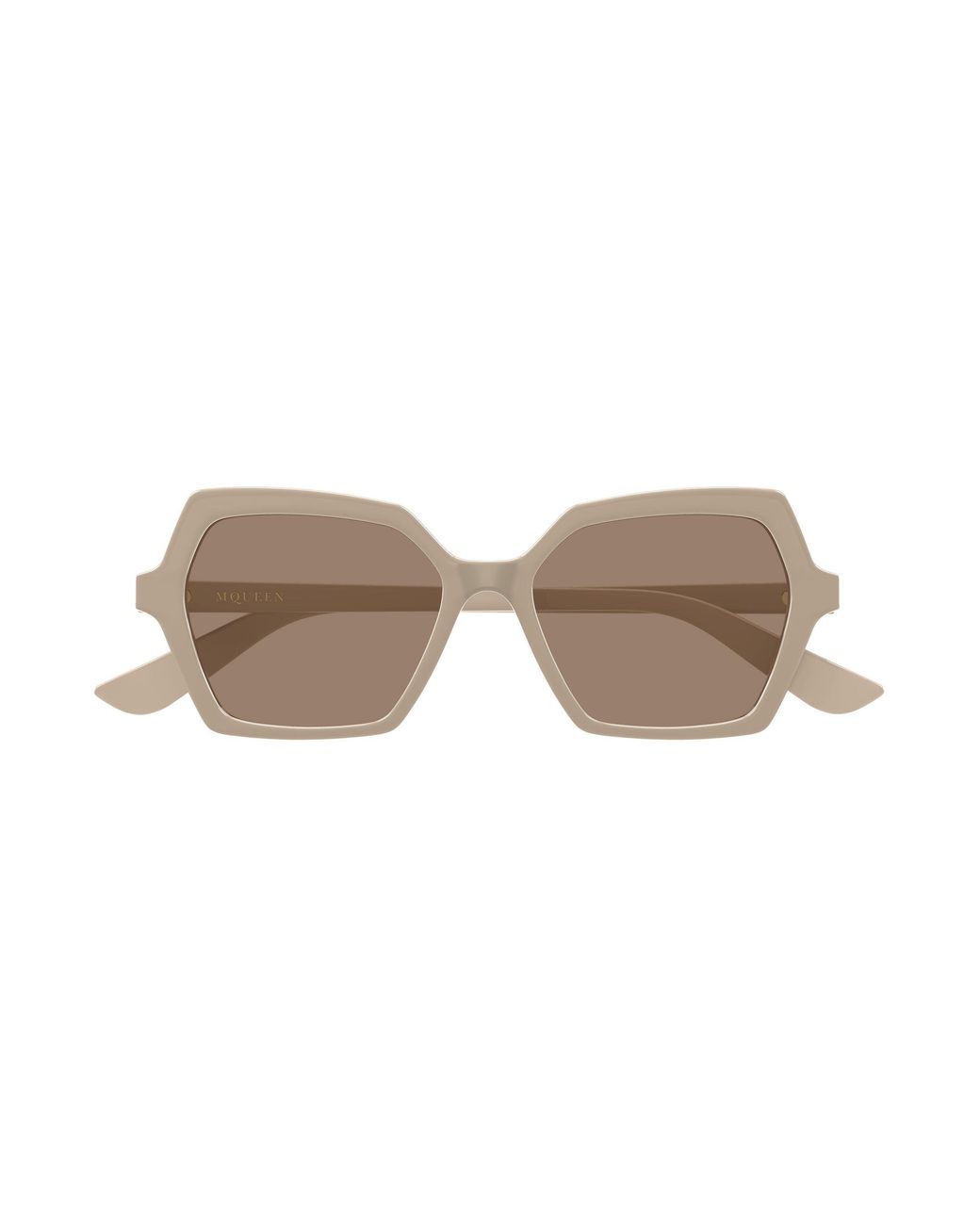McQueen Black Am0537S 003 Sunglasses Acetate Geometric