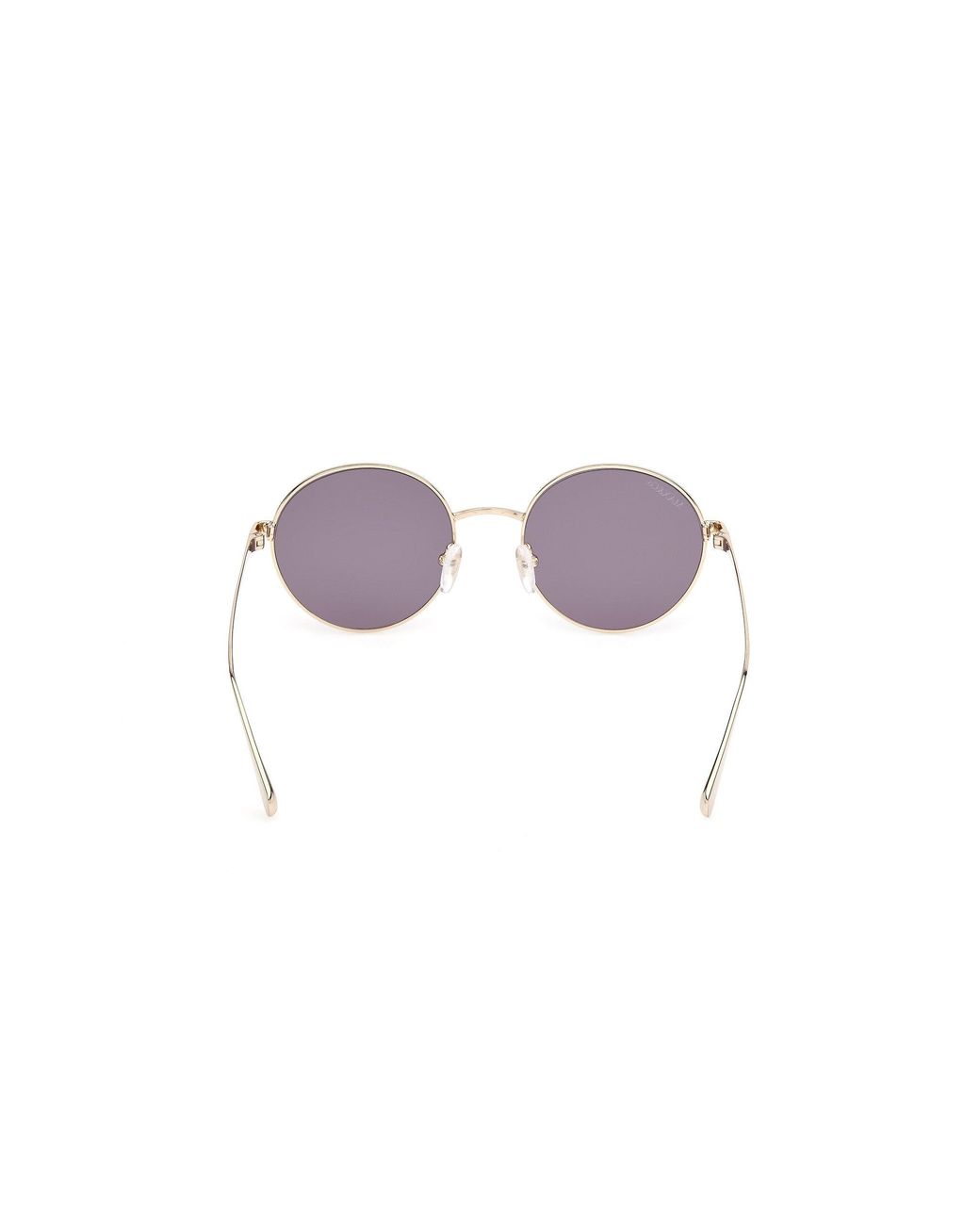 MAX&Co. Metallic Mo0166 32E Sunglasses Metal Smoke Round Normal