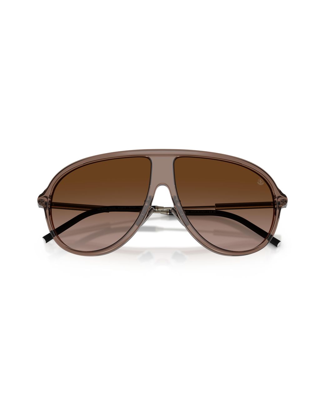Moncler Black Me6009 Glyde 301813 Sunglasses Acetate Pilot Normal Nuanced