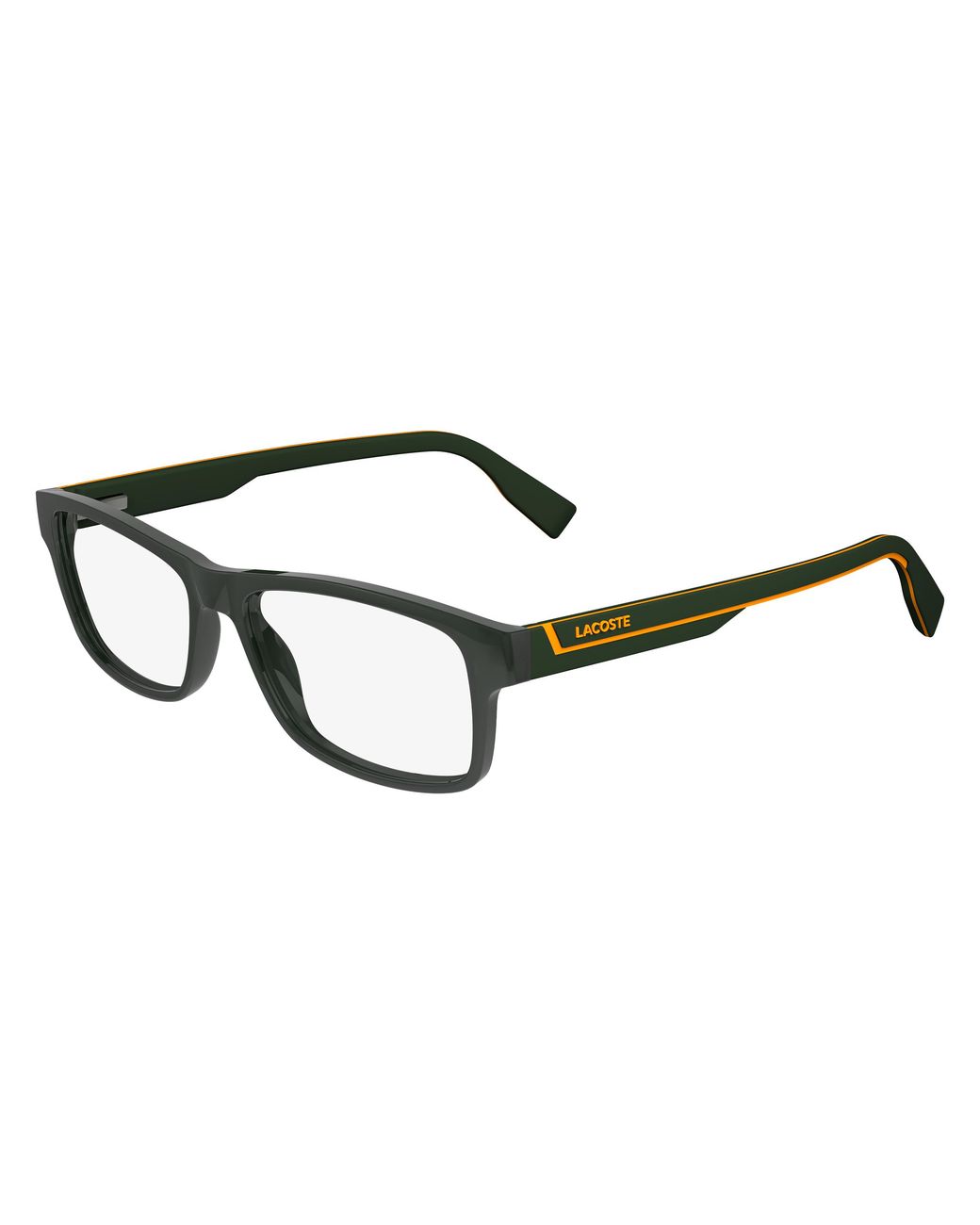 Lacoste Black 002 Optical Frames Bio-Inject Squared Normal Normal for men