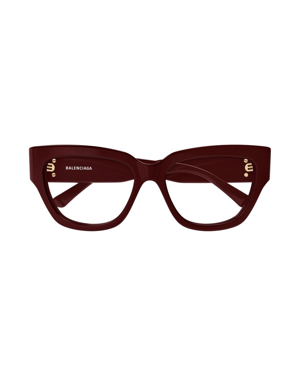 Balenciaga Black Bb0326O 004 Optical Frames Acetate Transparent Squared