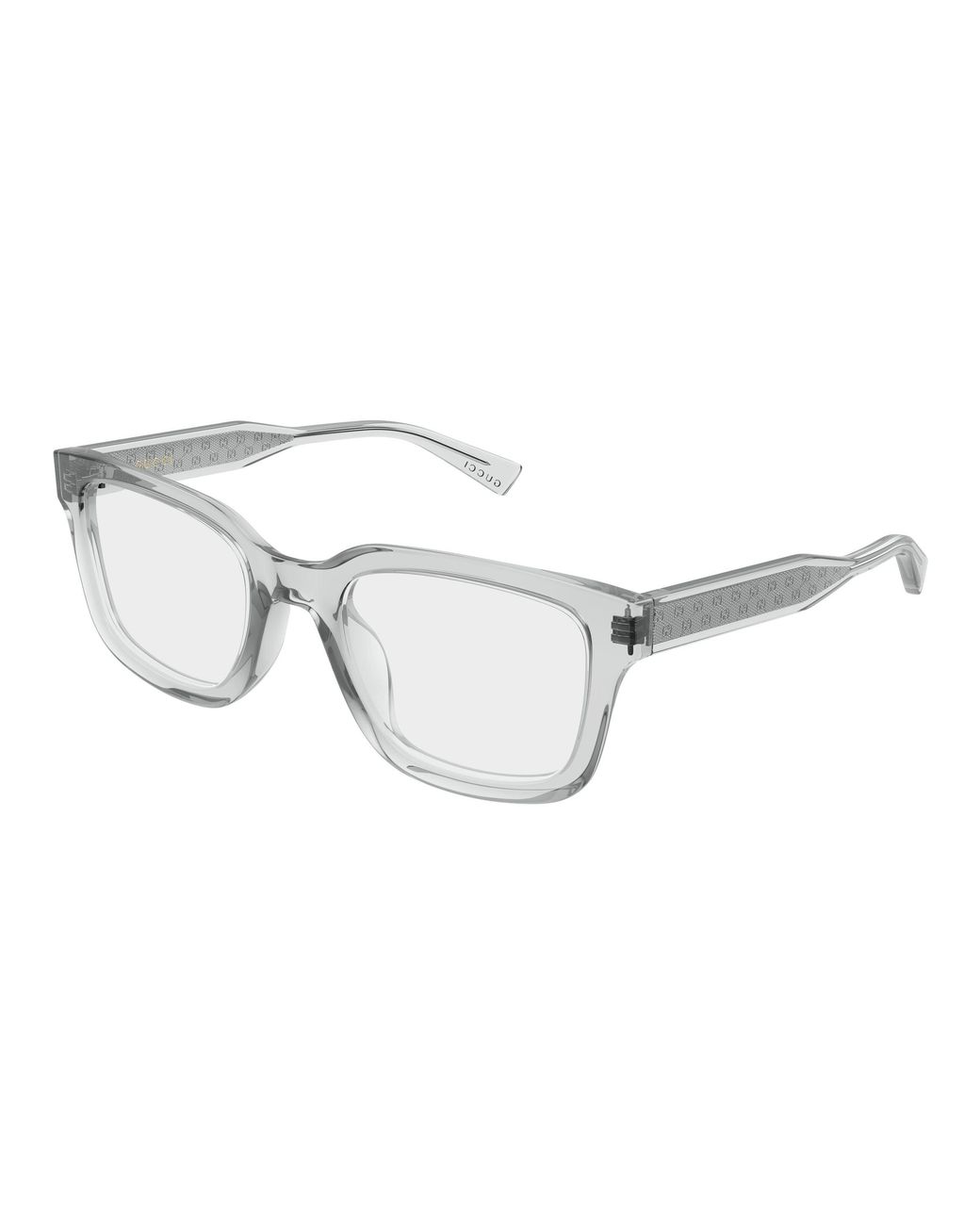 Gucci Black Gg2071Ol Rectangular Frames for men