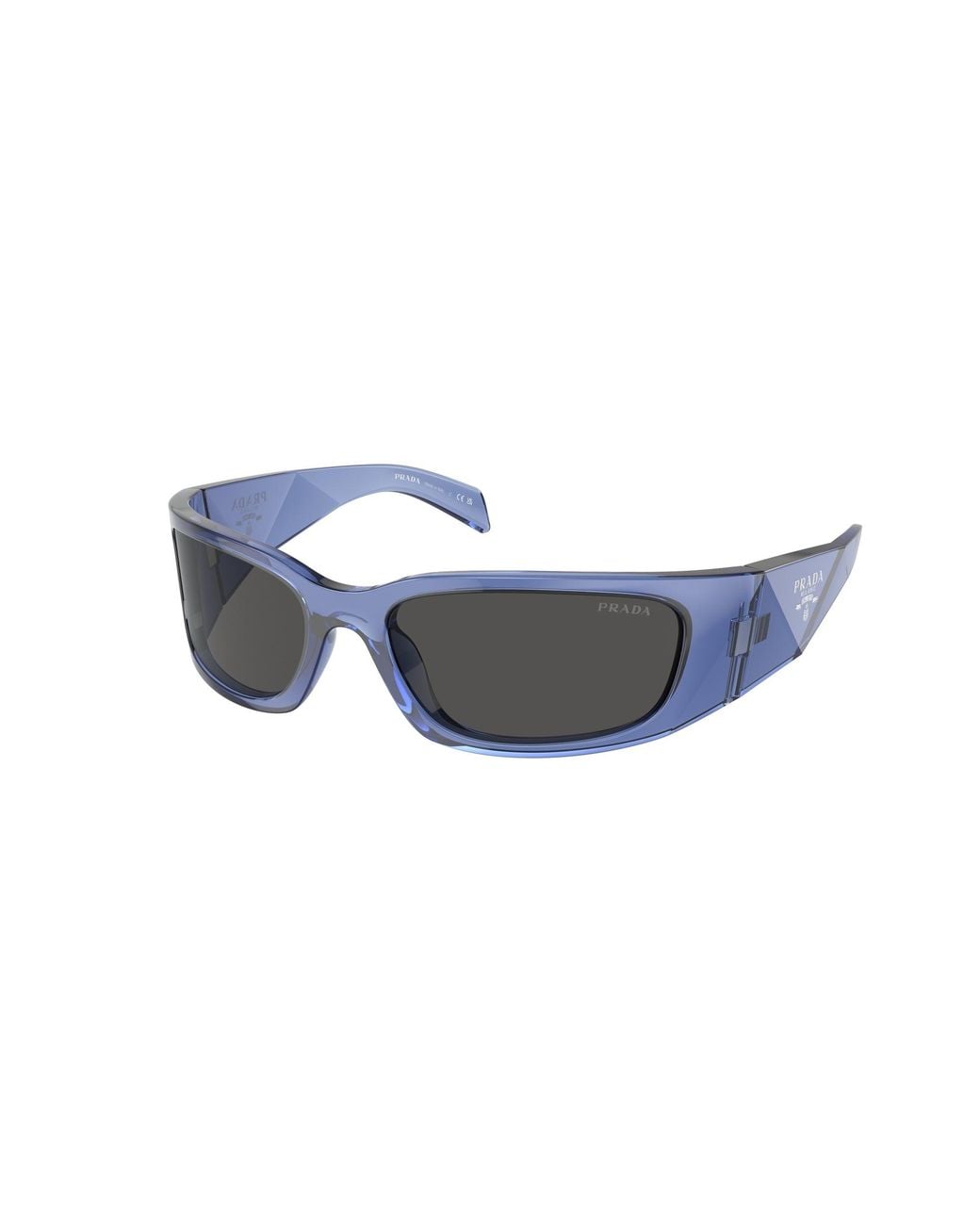 Prada Black Pr A19S 15R5S0 Sunglasses Acetate Butterfly Normal for men