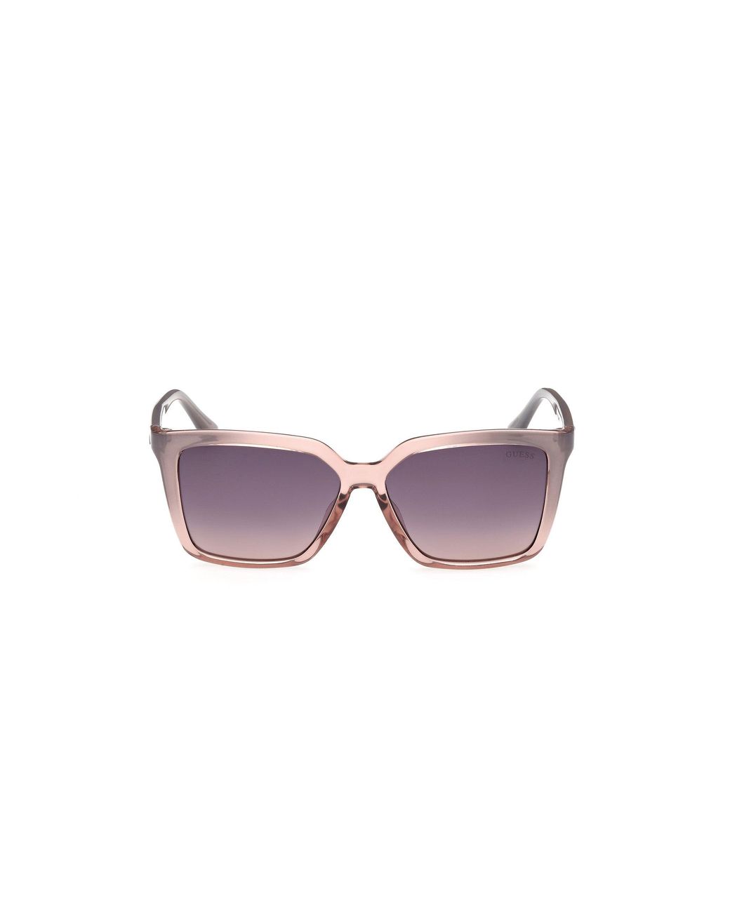 Guess Black Gu00099 20B Sunglasses Injected Smoke Squared Normal Shaded