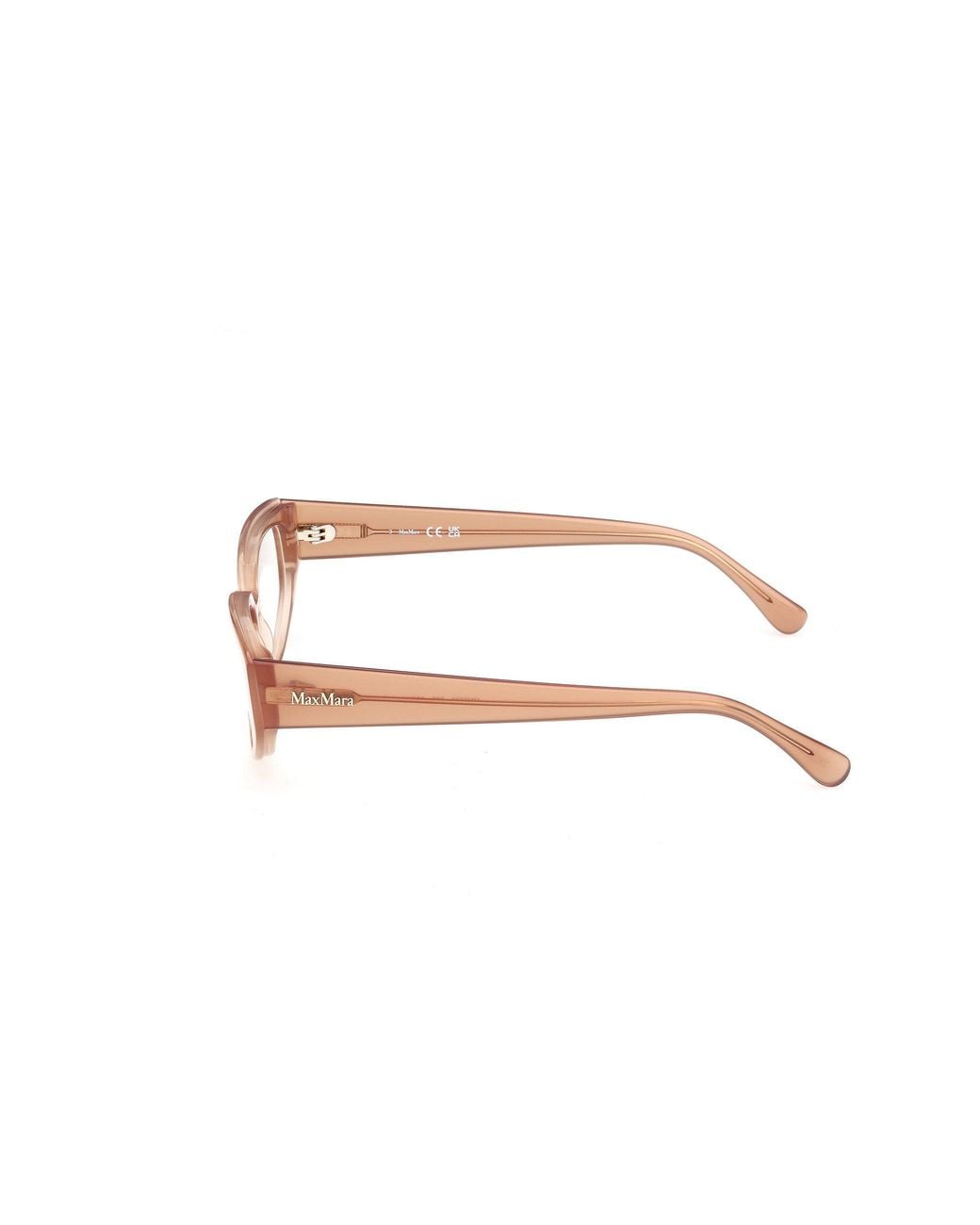 Max Mara Black Mm5258 72 Optical Frames Acetate Geometric Normal