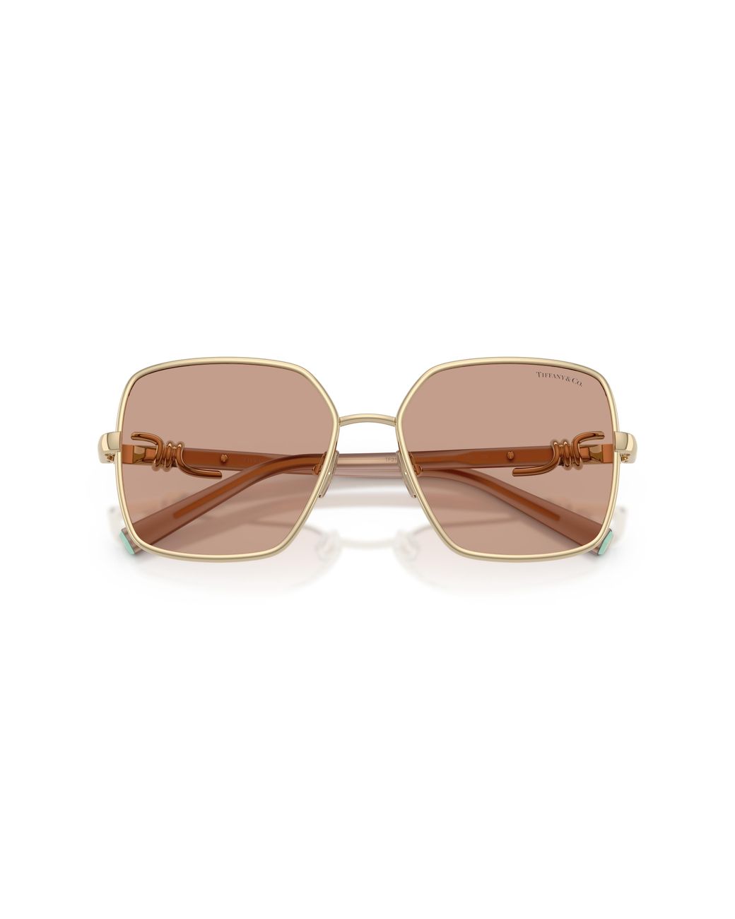 Tiffany & Co Black Tf3122 602173 Sunglasses Metal Squared Normal