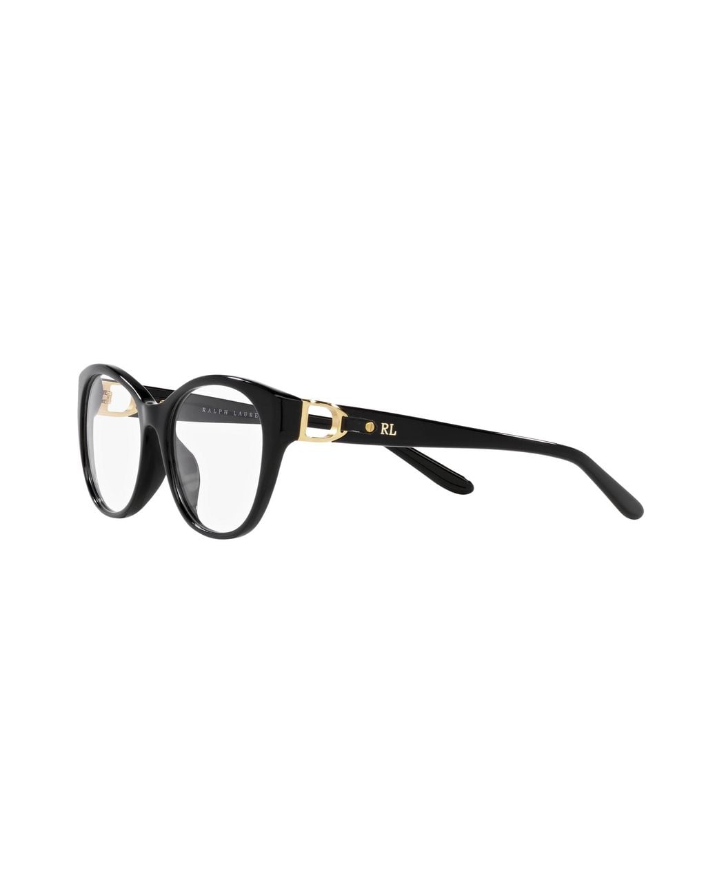 Ralph Lauren Black Rl6235Qu 5001 Optical Frames Acetate Transparent Cat Eye Normal