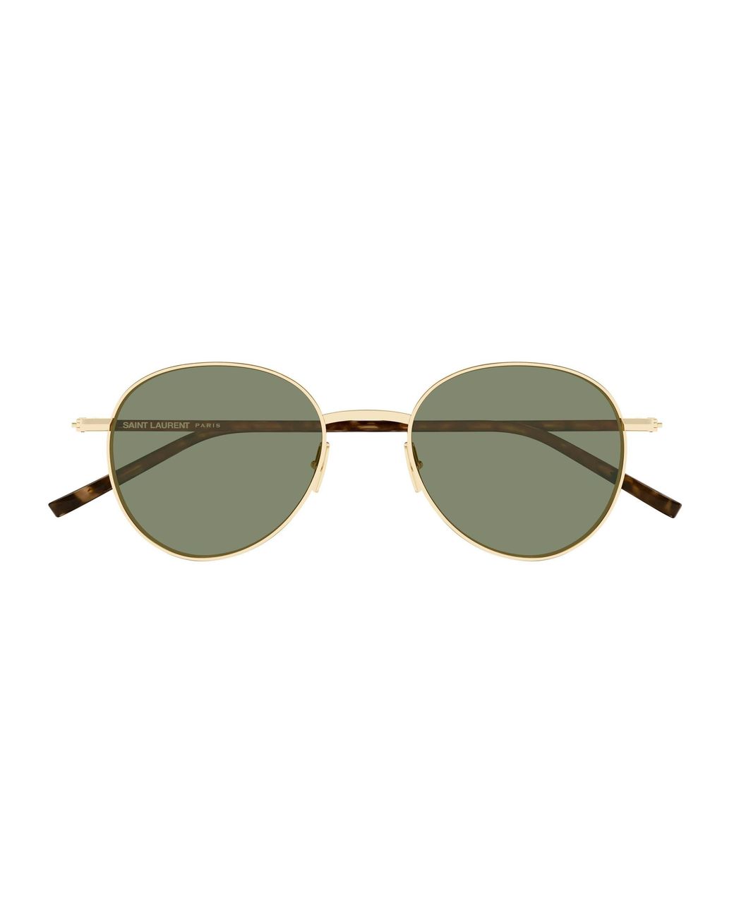 Saint Laurent Black Sl 865 003 Sunglasses Metal Round