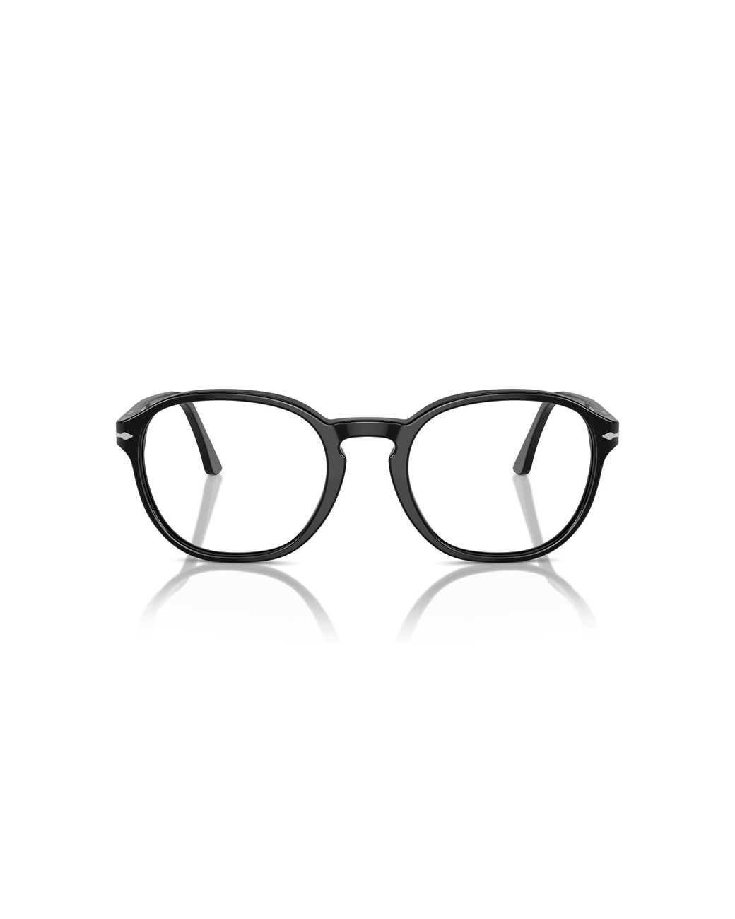 Persol Black Po3343V 95 Optical Frames Acetate Transparent Pantos Normal
