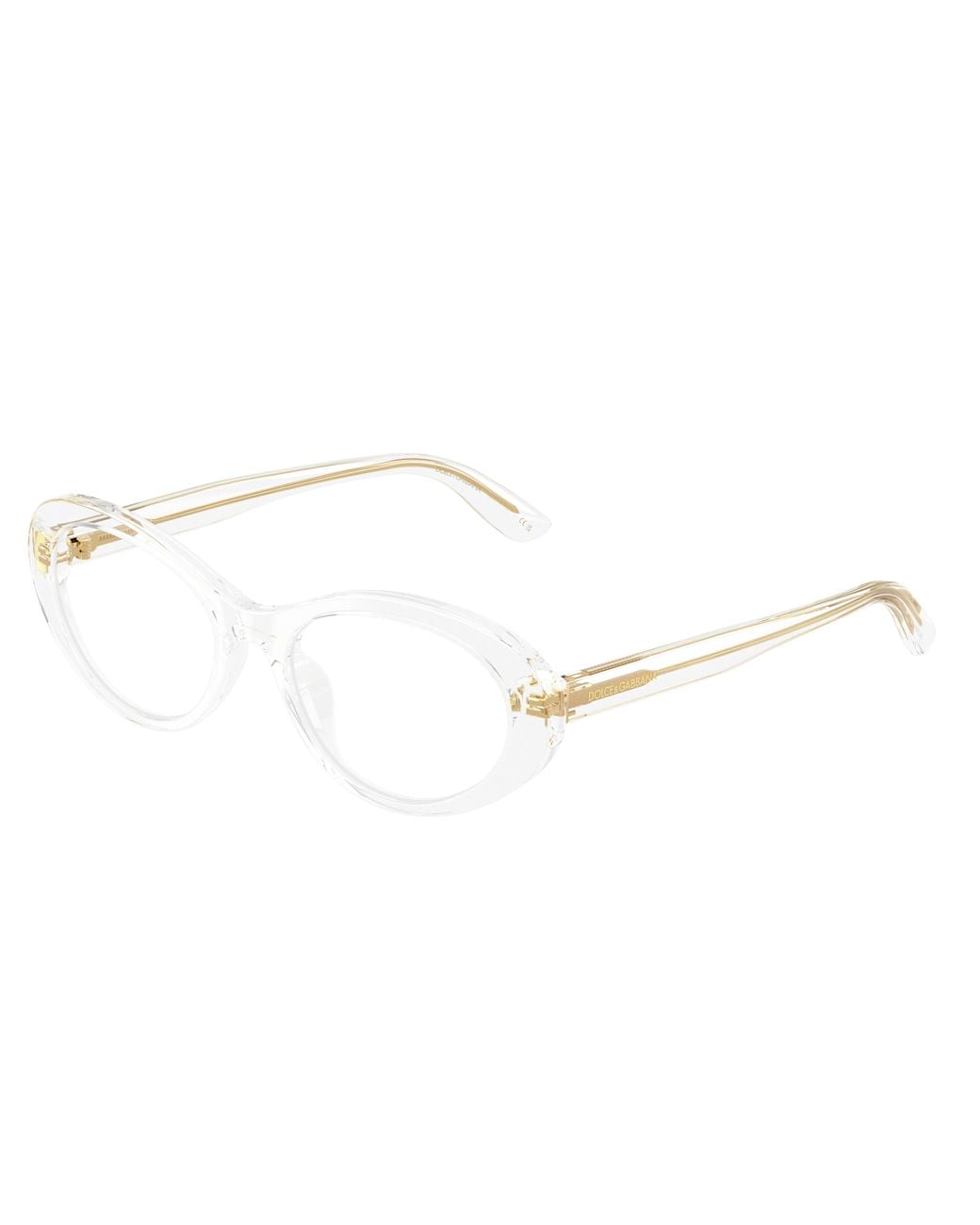Dolce & Gabbana Black Dg3450 3133 Optical Frames Acetate Round Normal