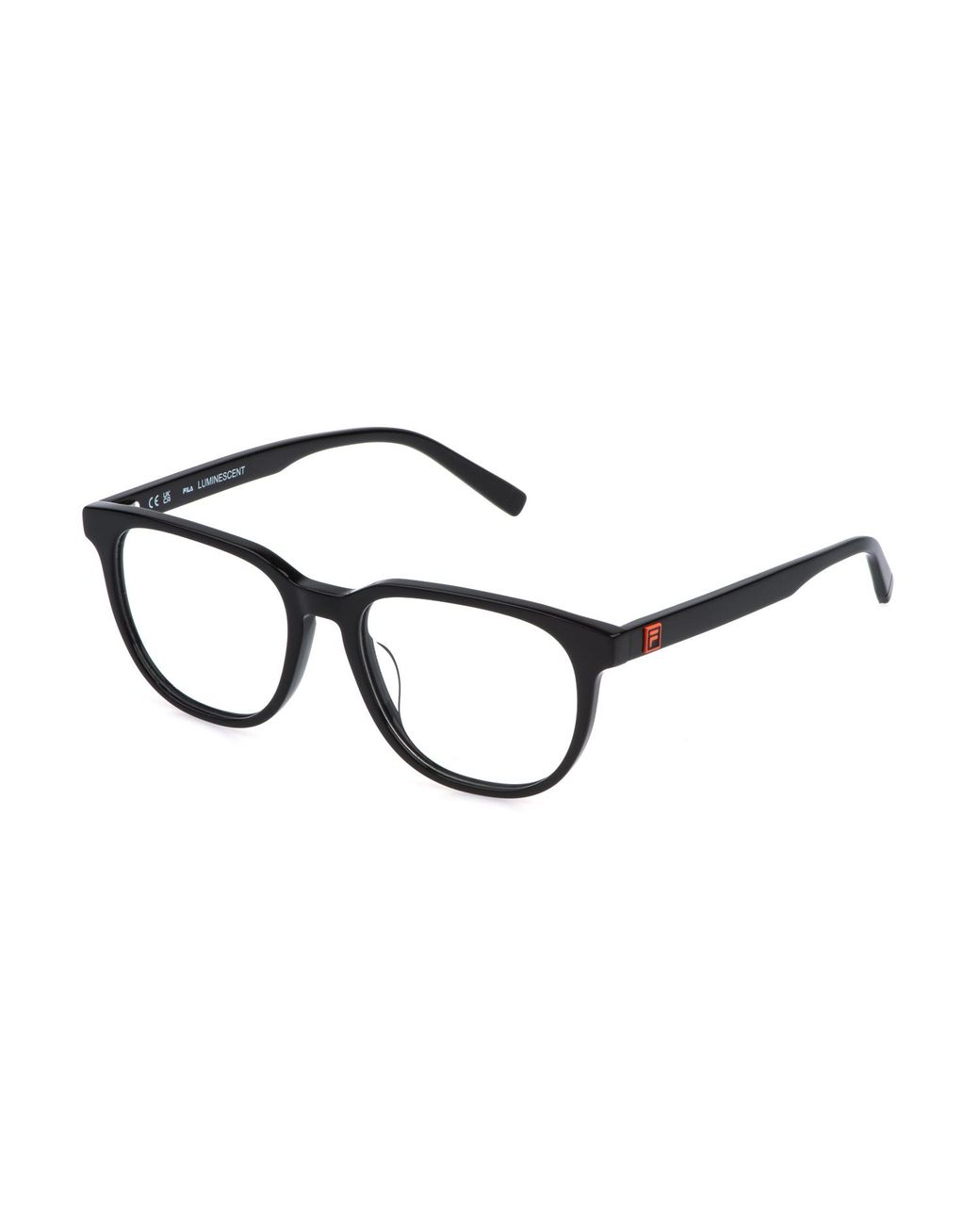 Fila Black Vfid06 700 Optical Frames Acetate Pantos for men