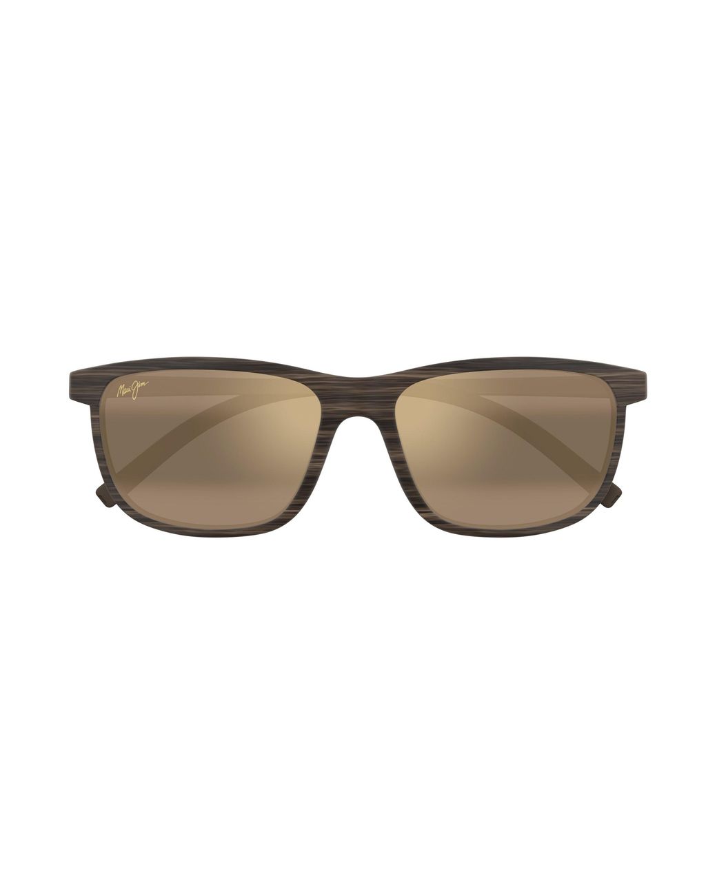 Maui Jim Black Mj0811S 003 Sunglasses Injected Bronze Squared