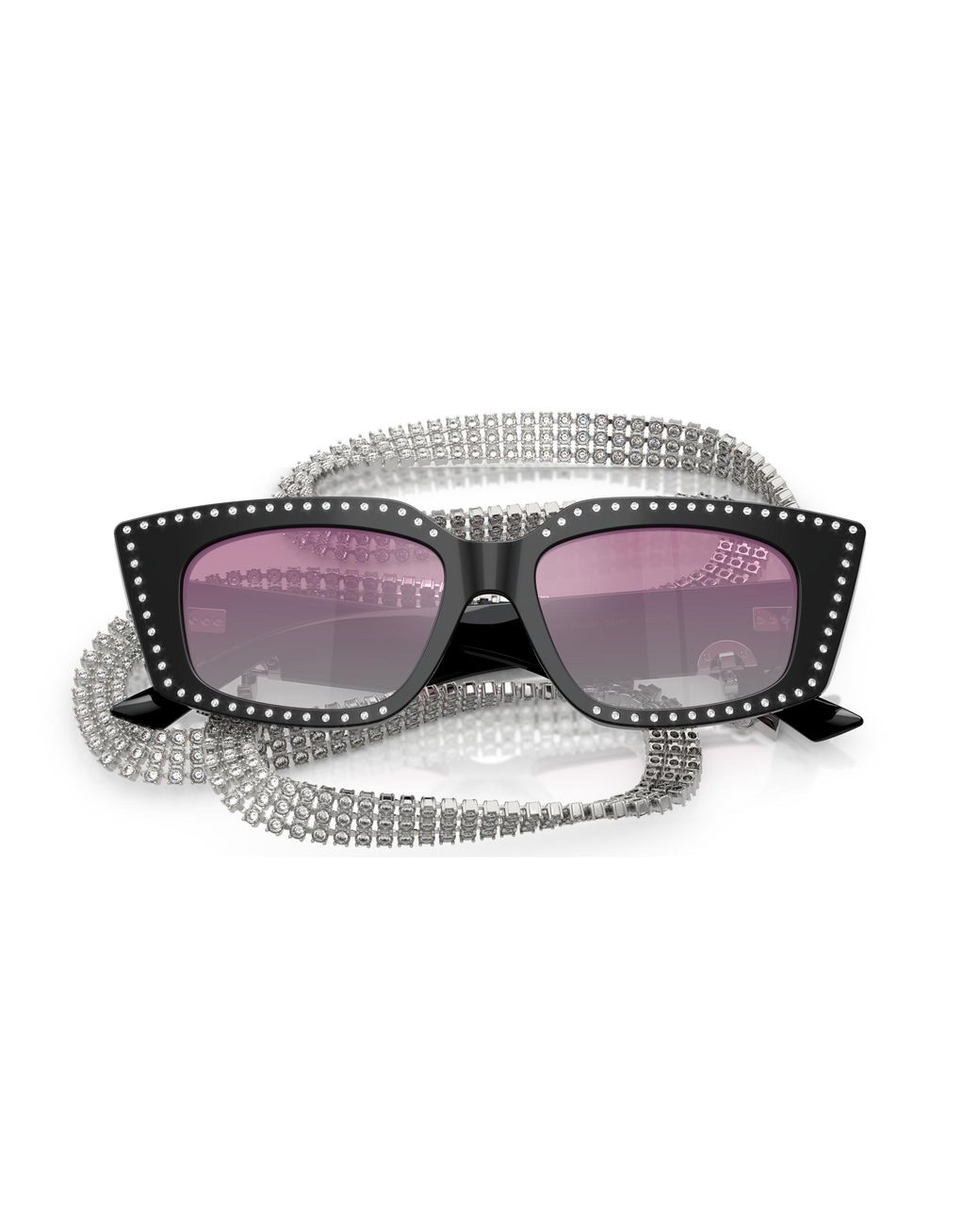 Jimmy Choo Black Jc5033B 500058 Sunglasses Acetate Cat Eye Normal Shaded
