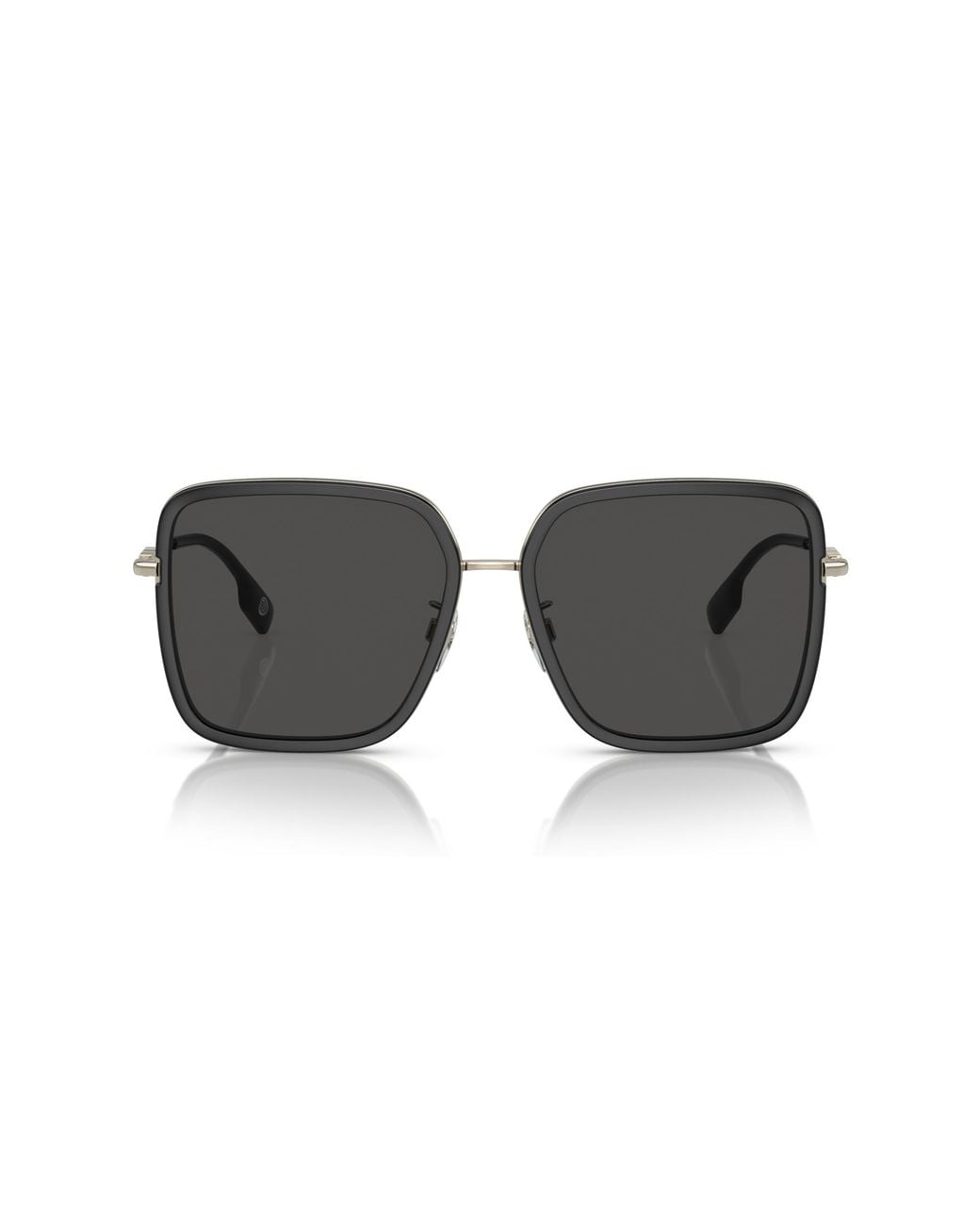 Burberry Black Be3145D Dionne 110987 Sunglasses Steel Squared Normal