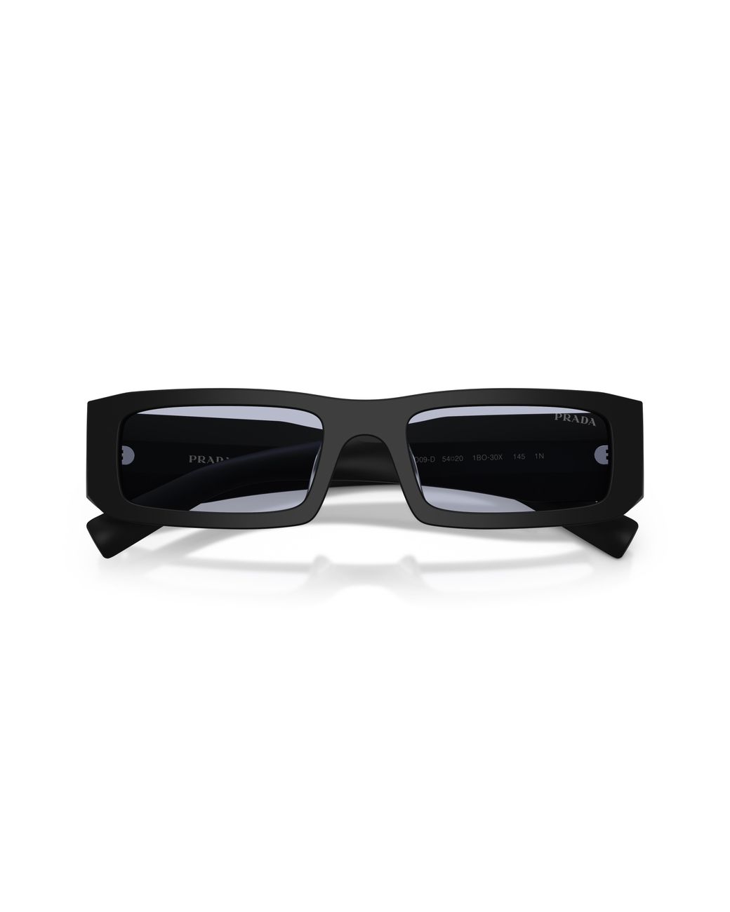 Prada Black Pr D09Sd 1Bo30X Sunglasses Acetate Squared Normal for men