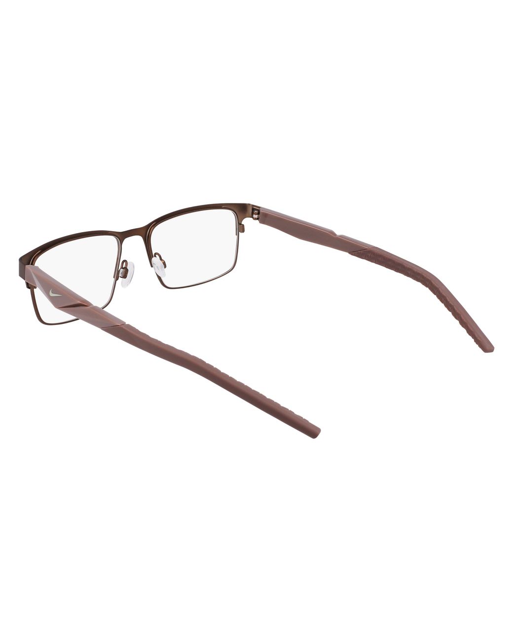 Nike Black 8154 201 Optical Frames Metal Squared Normal Photochromatic for men