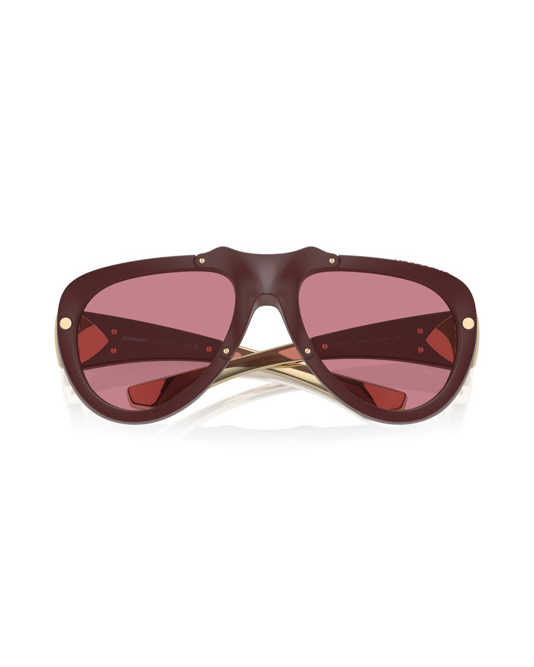 Burberry Black Be4433U 414075 Sunglasses Injected Pilot Normal