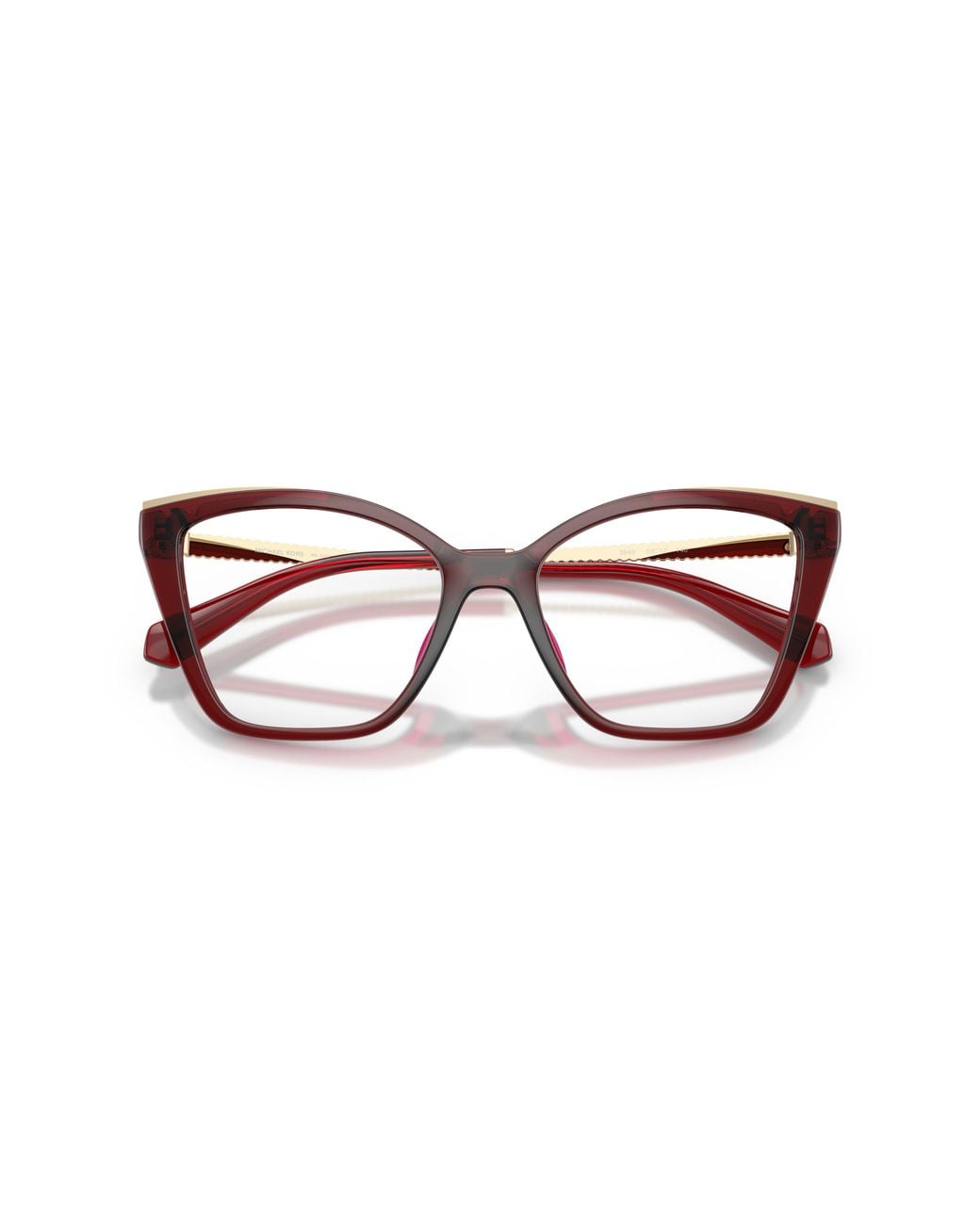 Michael Kors Black Mk4205U Grindelwald 3949 Optical Frames Injected Transparent Squared Normal