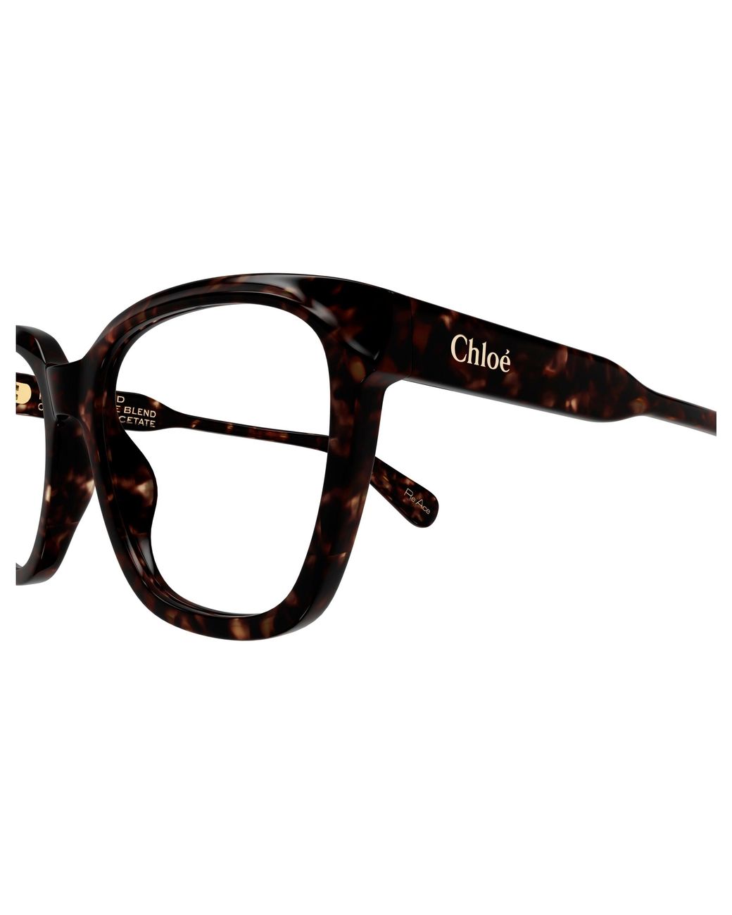 Chloé Black Ch0265O 002 Optical Frames Acetate Transparent Round